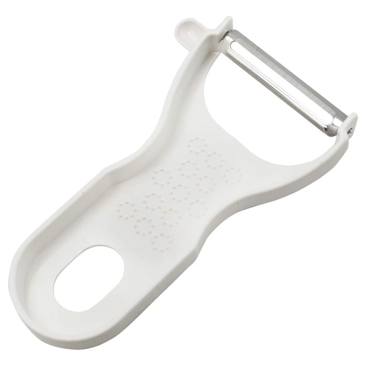 ピーラー wellness 薬味おろし付 貝印 日本製 ( 皮剥き器 芽とり付き 皮むき 万能 マルチ 下ごしらえ キッチンツール 時短調理 時短料理 キッチン用品 キッチン雑貨 )