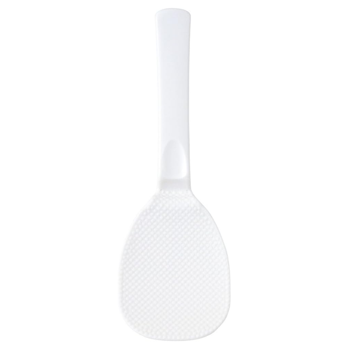 しゃもじ wellness 貝印 日本製 （ 杓文字 シャモジ おしゃもじ 突起付き 先端が浮く 混ぜやすい すくいやすい 凹凸加工 くっつきにくい 握りやすい キッチンツール プラスチック製 ）