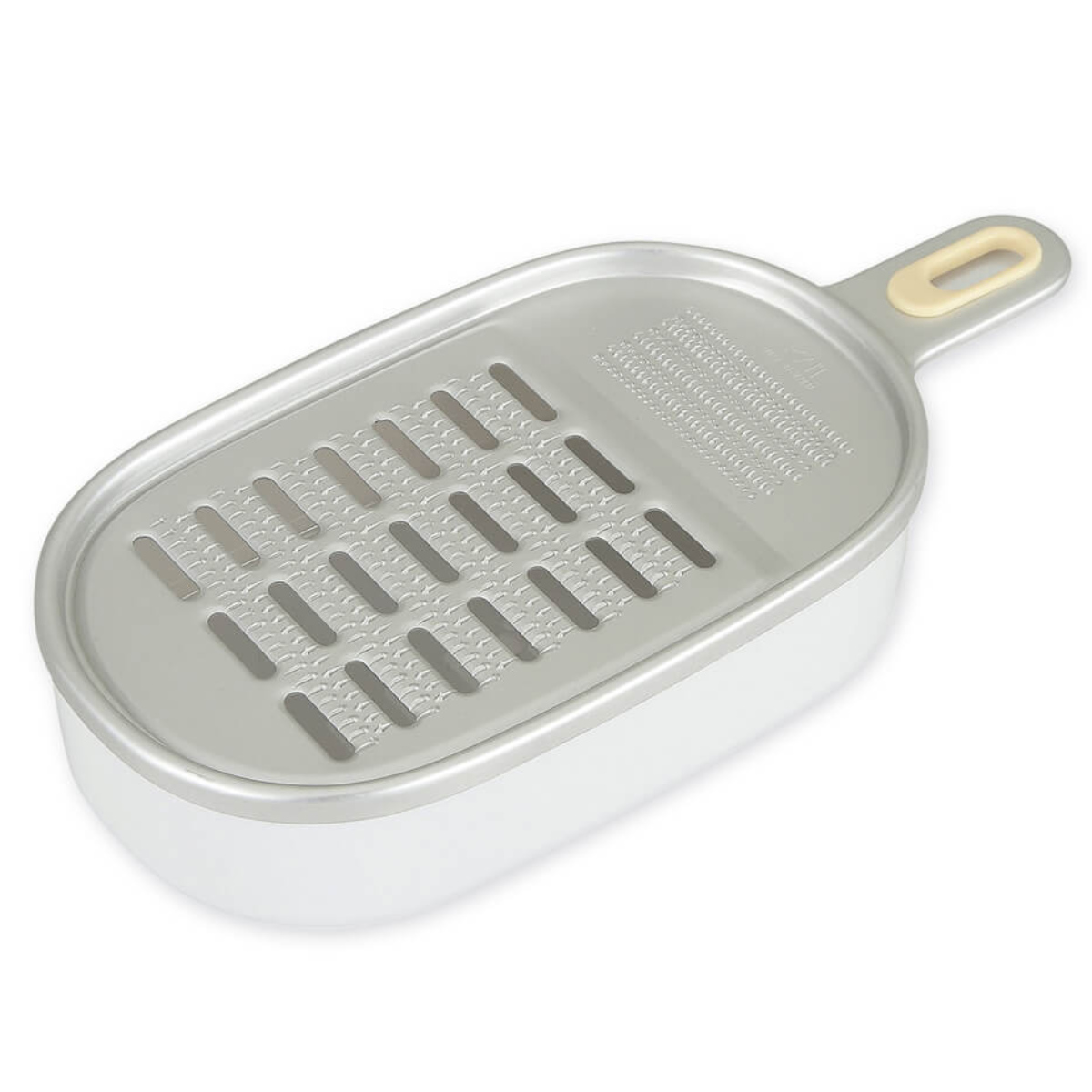 おろし器 おろし金 受け皿付 アルミおろし器 アルミ製 貝印 （ 日本製 オロシ器 大根おろし器 受け皿 アルミ おろし 下ごしらえ用品 下ろし金 下ろし器 大根おろし 大根オロシ 調理 キッチン用品 キッチンツール ）