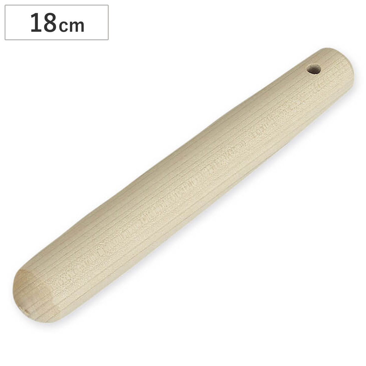 すりこぎ 18cm 手になじむ太さのすりこぎ棒 貝印 （ すりこぎ棒 すり棒 すりこ木 ヒノキ製 ゴマすり ごますり 胡麻すり すりコギ 擂り粉木 木製すりこぎ 天然木 下ごしらえ キッチンツール ）