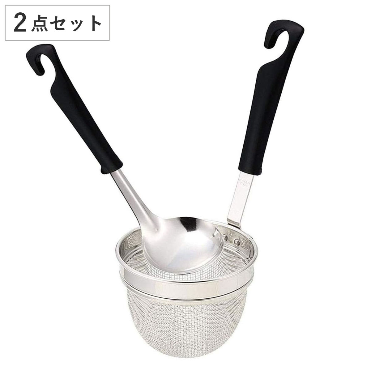 みそこし カイハウスセレクト ローズ みそこしセット 貝印 （ 漉し器 お玉 味噌コシ みそコシ こしき ステンレス 日本製 食洗機対応 万能こし 万能こし器 味噌溶き 味噌とき 味噌溶き器 お玉付き キッチンツール キッチン用品 ）