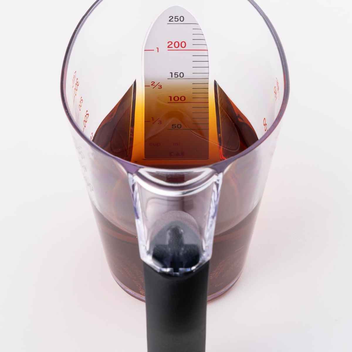 計量カップ 300ml 上から量れる洗いやすい計量カップ 貝印 ( メジャーカップ 取っ手付き 計量器具 料理用 食洗機対応 目盛り付き 目盛りが見やすい 液体 計量 調味料 水 お米 300ML )