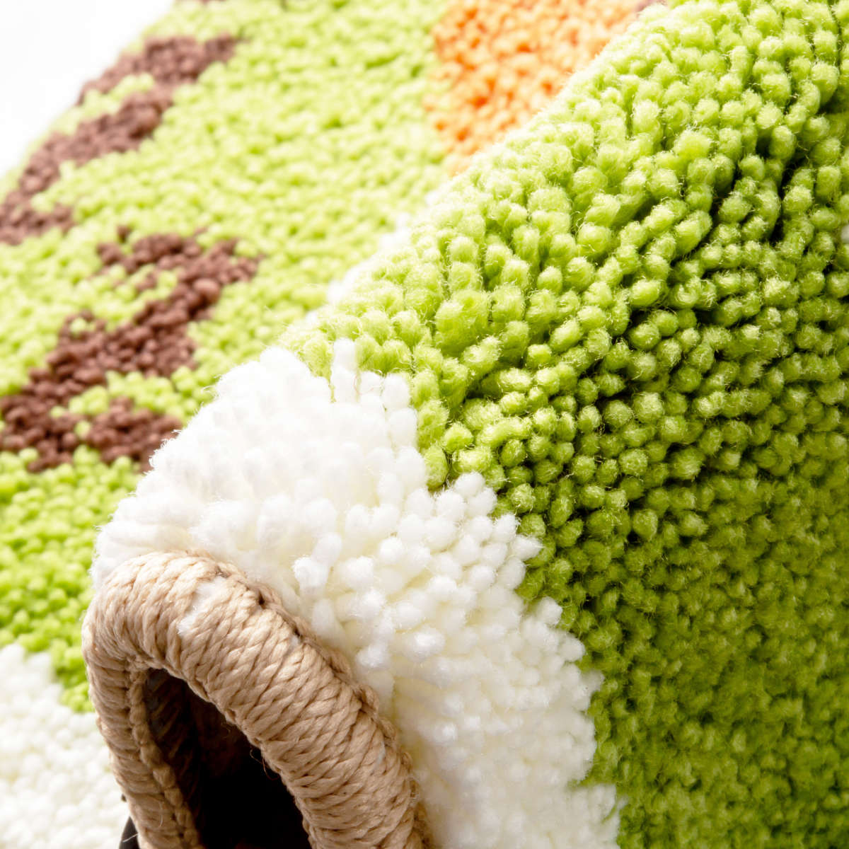 玄関マット 室内 マルチマット 45×60 ( 洗える 滑り止め かわいい コンパクト ふかふか 抗菌加工 幅60cm マット ラグ トイレ 寝室 ペット 洗濯機で洗える インテリア 洗面 チワワ 豆しば ハチワレ 猫 ) 【ミケ】 ミケ