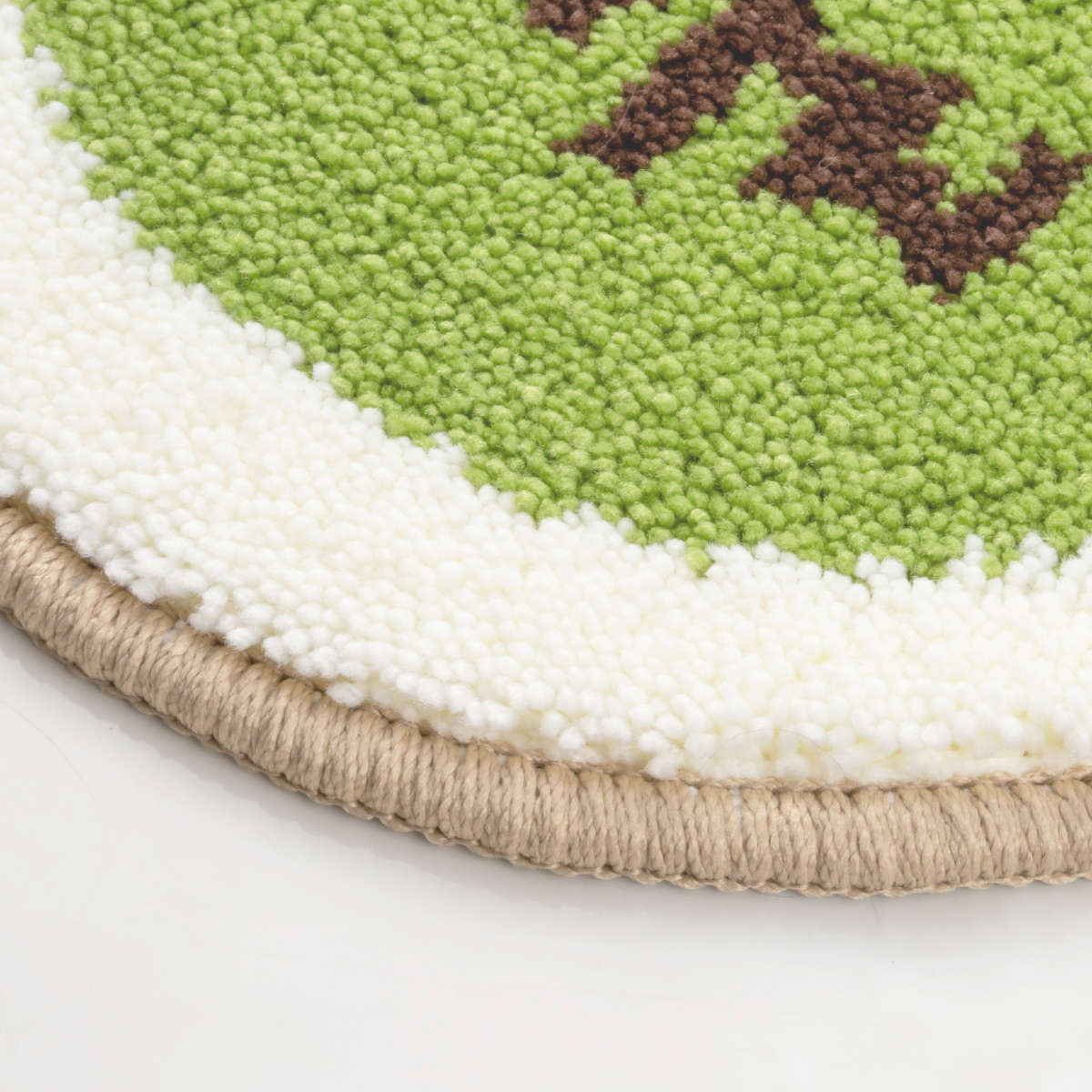 玄関マット 室内 マルチマット 45×60 ( 洗える 滑り止め かわいい コンパクト ふかふか 抗菌加工 幅60cm マット ラグ トイレ 寝室 ペット 洗濯機で洗える インテリア 洗面 チワワ 豆しば ハチワレ 猫 ) 【ミケ】 ミケ