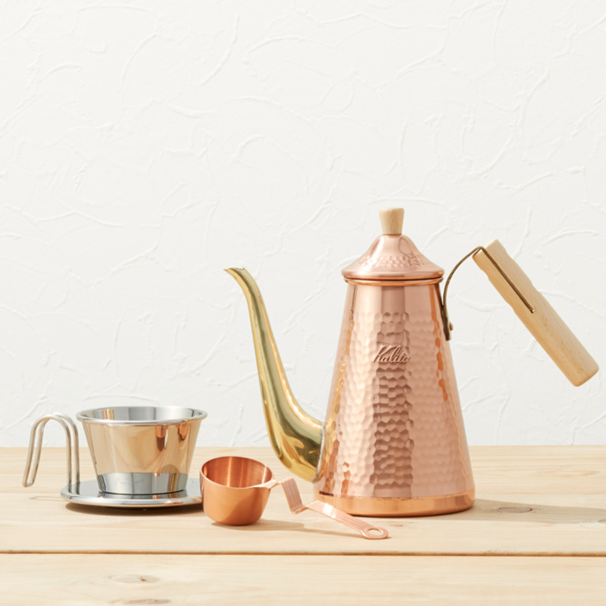 Kalita カリタ ドリッパー WDS-155 ( 1?2人用 ステンレス 日本製 三つ穴構造 ドリップ コーヒー コーヒードリッパー コーヒードリップ おしゃれ シンプル 珈琲 用品 器具 コーヒーウェア ハンドドリップ 丈夫 3つ穴 )