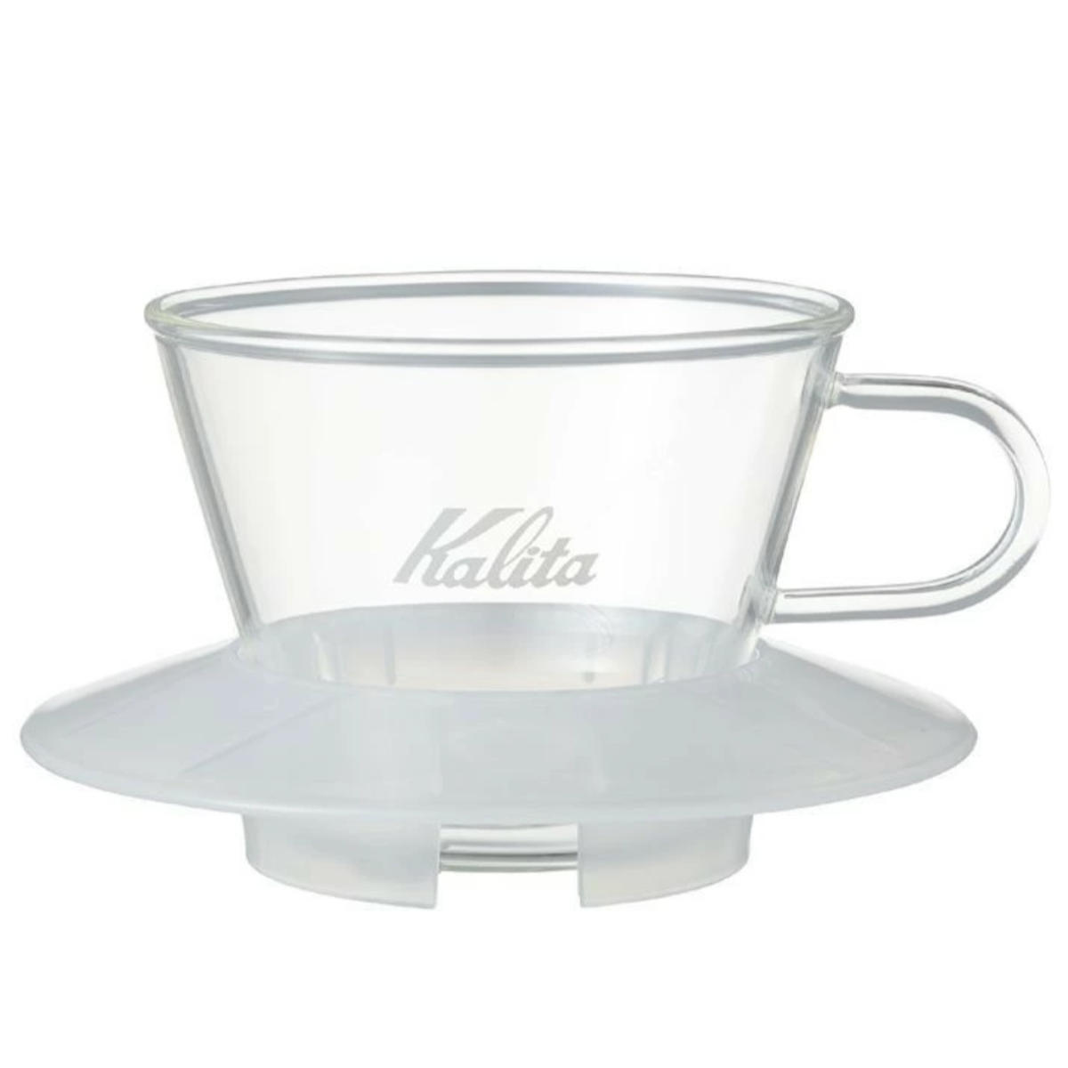Kalita カリタ ドリッパー ガラスドリッパー 155 ( 1?2人用 ガラス 耐熱ガラス 三つ穴構造 ドリップ コーヒー コーヒードリッパー コーヒードリップ おしゃれ 珈琲 用品 器具 コーヒーウェア ハンドドリップ 3つ穴 ) 【ブラック】 ブラック