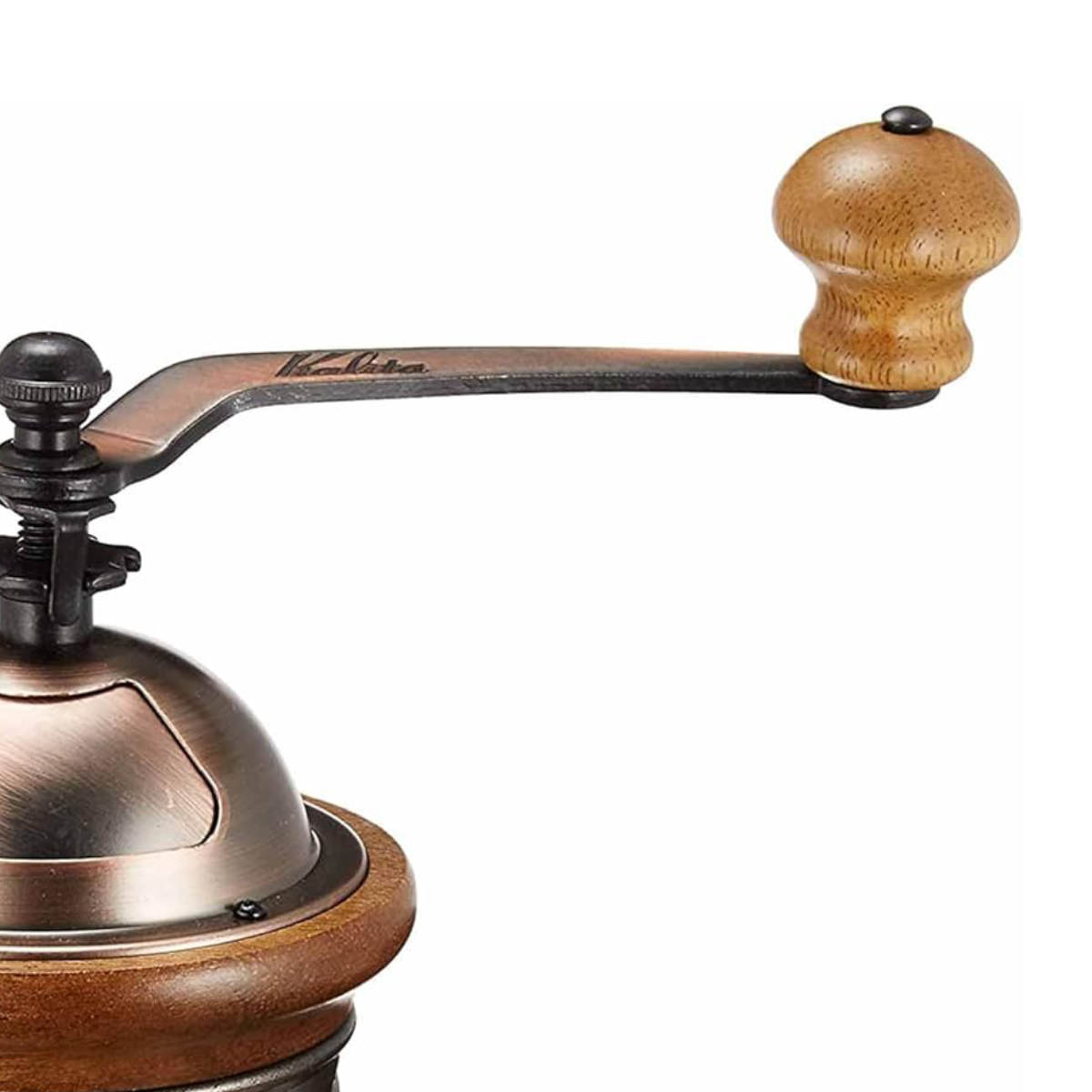 Kalita カリタ コーヒー ミル KH-5 ( 手挽き コーヒー豆 おしゃれ レトロ クラシック 手動 ハンドコーヒーミル コーヒーグラインダー )