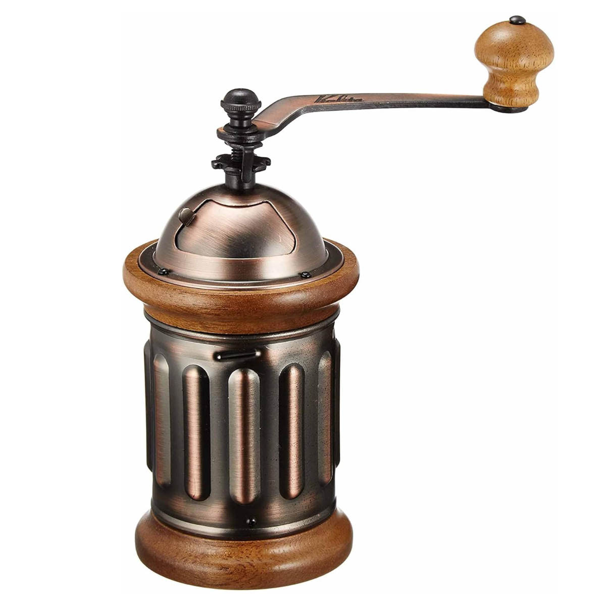 Kalita カリタ コーヒー ミル KH-5 ( 手挽き コーヒー豆 おしゃれ レトロ クラシック 手動 ハンドコーヒーミル コーヒーグラインダー )