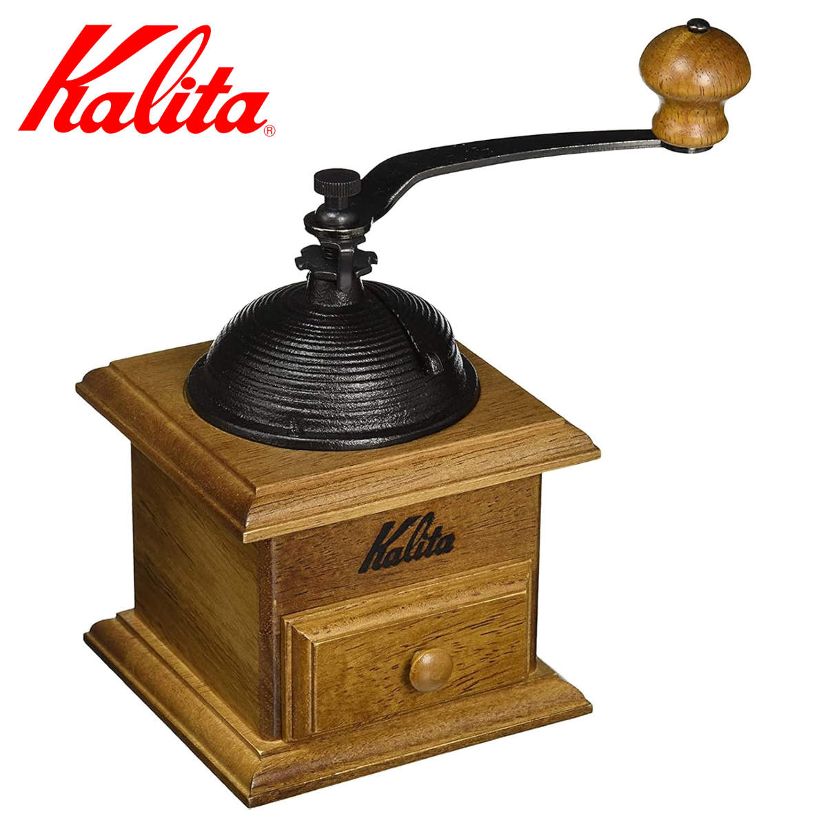 Kalita カリタ コーヒー ミル ドーム （ 手挽き コーヒー豆 おしゃれ レトロ クラシック 手動 ハンドコーヒーミル コーヒーグラインダー ）
