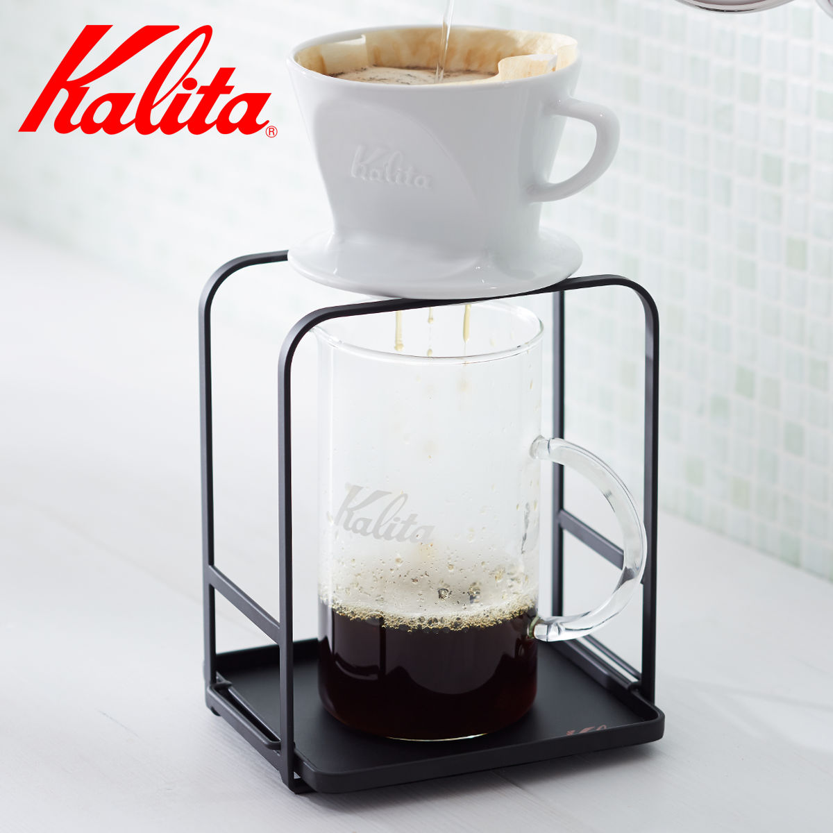 Kalita カリタ ドリッパースタンド （ スチール 高さ調整 ドリッパー スタンド コーヒー おしゃれ シンプル ）
