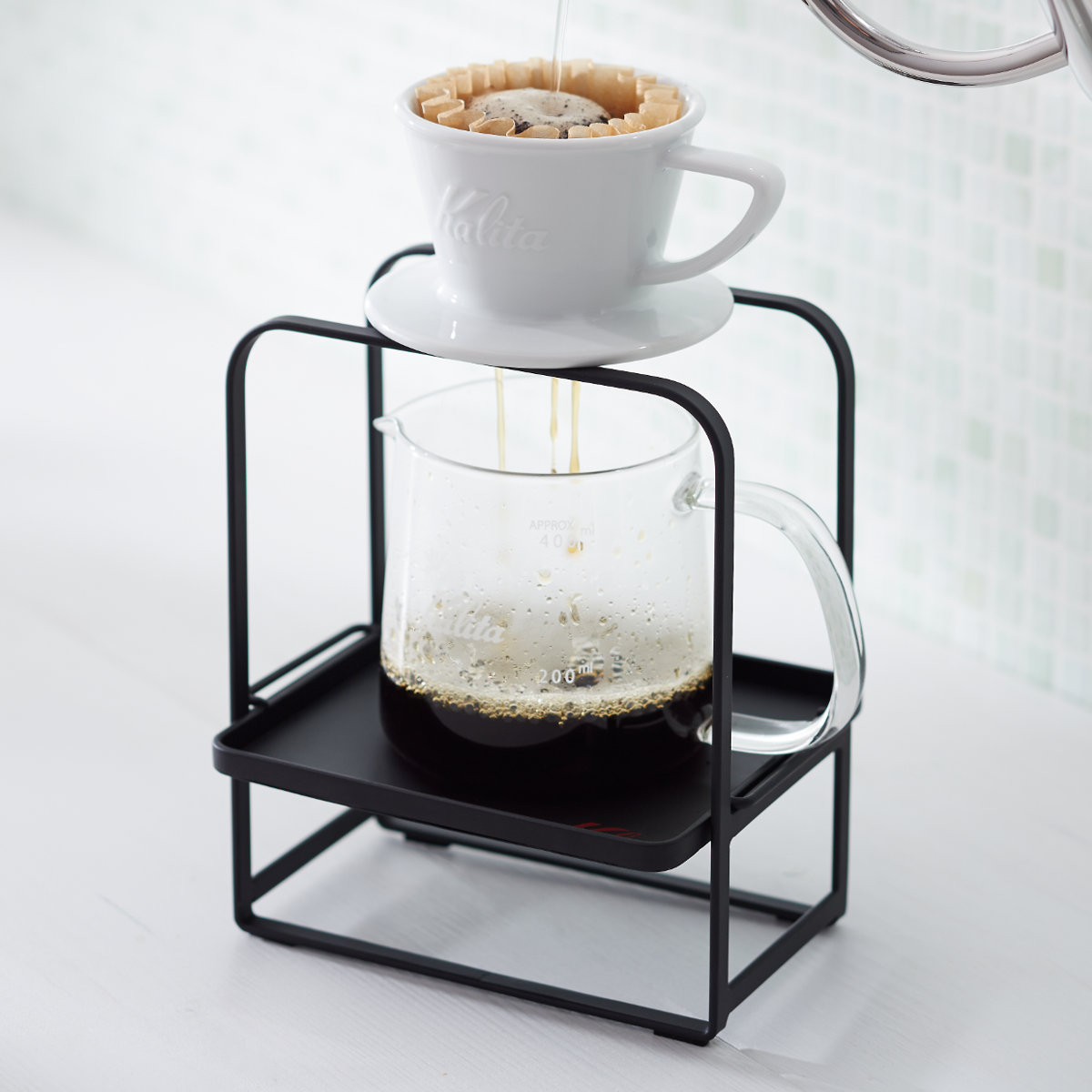 Kalita カリタ ドリッパースタンド ( スチール 高さ調整 ドリッパー スタンド コーヒー おしゃれ シンプル )