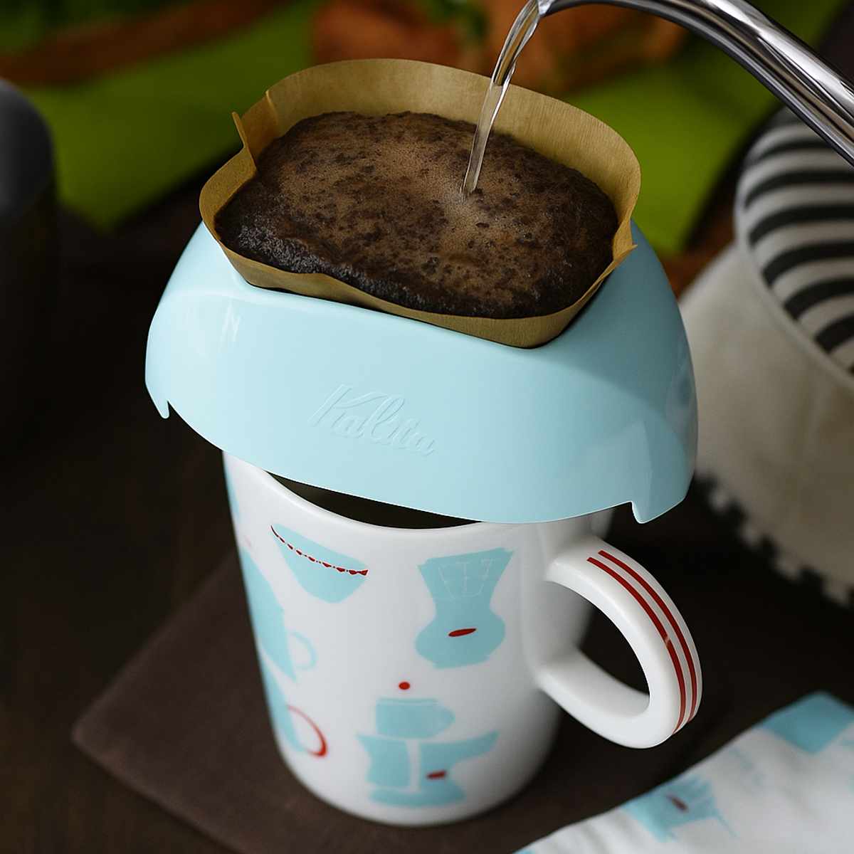 Kalita カリタ ドリッパー カフェ・トール ( コーヒードリッパー コート ドリップ 1杯用 おしゃれ かわいい 持ち運び 携帯用 アウトドア ) 【ピンク】 ピンク