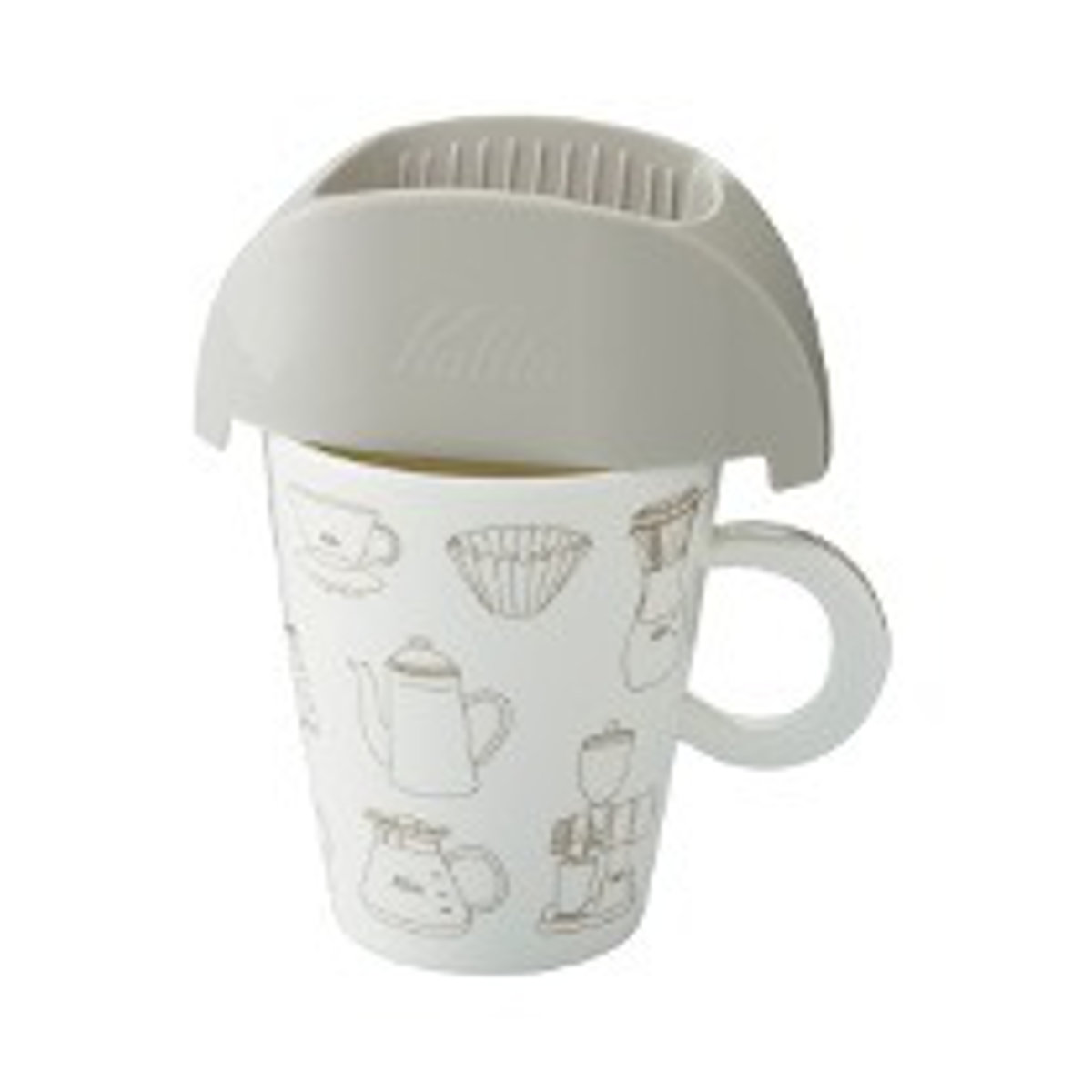 Kalita カリタ ドリッパー カフェ・トール ( コーヒードリッパー コート ドリップ 1杯用 おしゃれ かわいい 持ち運び 携帯用 アウトドア ) 【ピンク】 ピンク