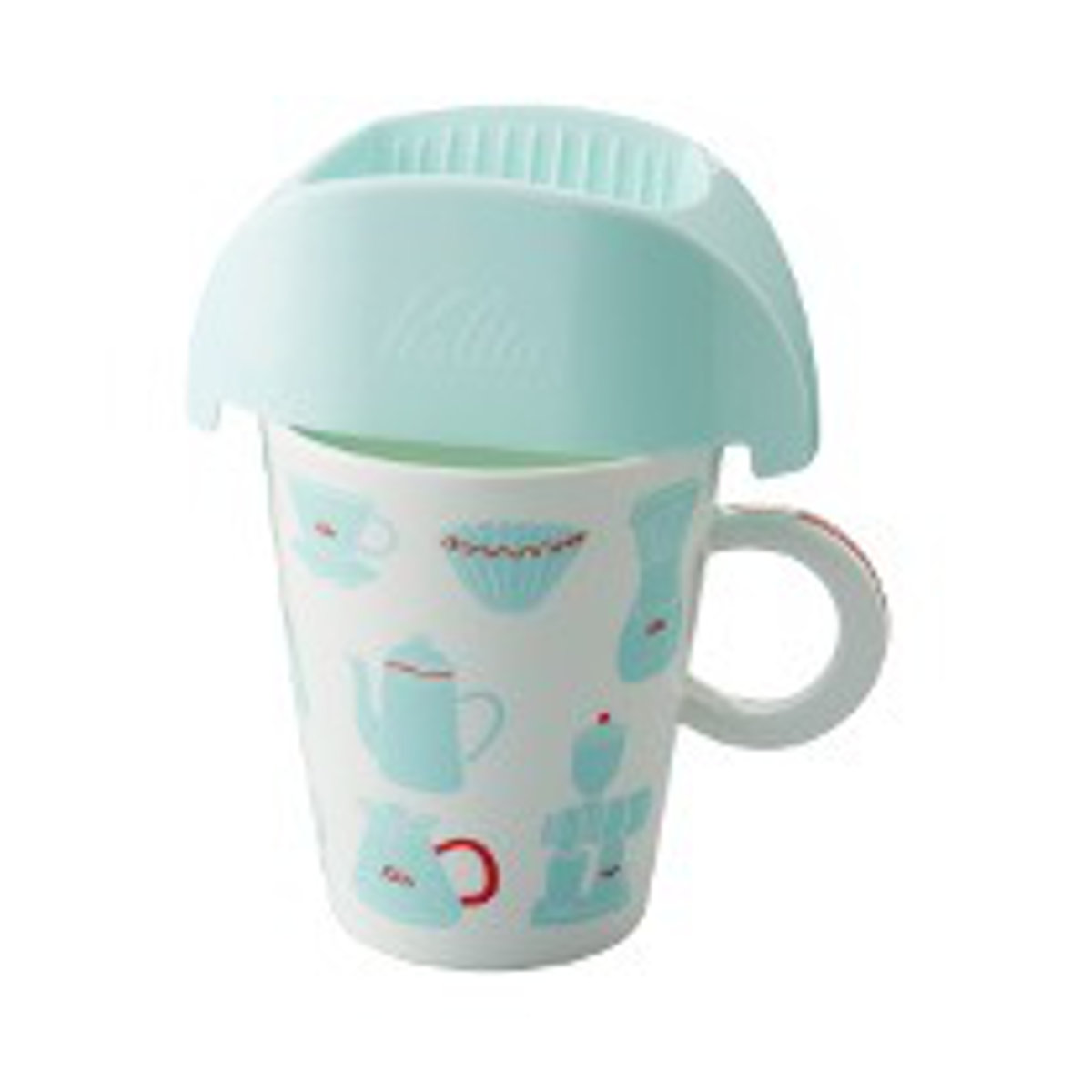 Kalita カリタ ドリッパー カフェ・トール ( コーヒードリッパー コート ドリップ 1杯用 おしゃれ かわいい 持ち運び 携帯用 アウトドア ) 【ピンク】 ピンク