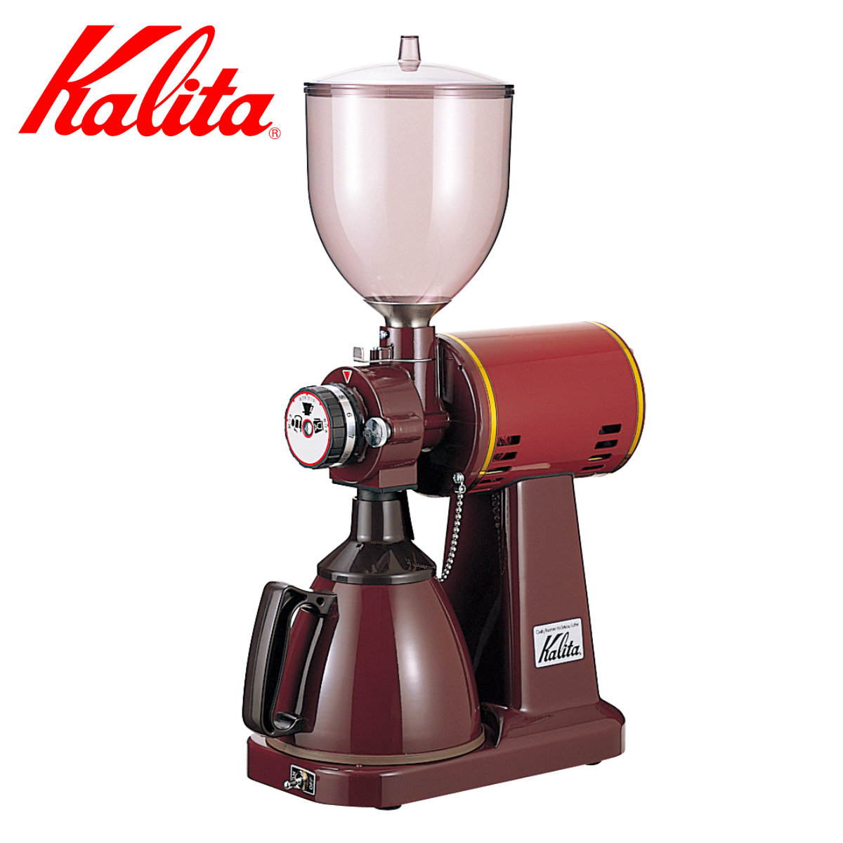 Kalita カリタ コーヒーミル ハイカット ミル 立型 （ 電動 コーヒー豆 電動ミル グラインダー 業務用 おしゃれ レトロ調 クラシック調 ）