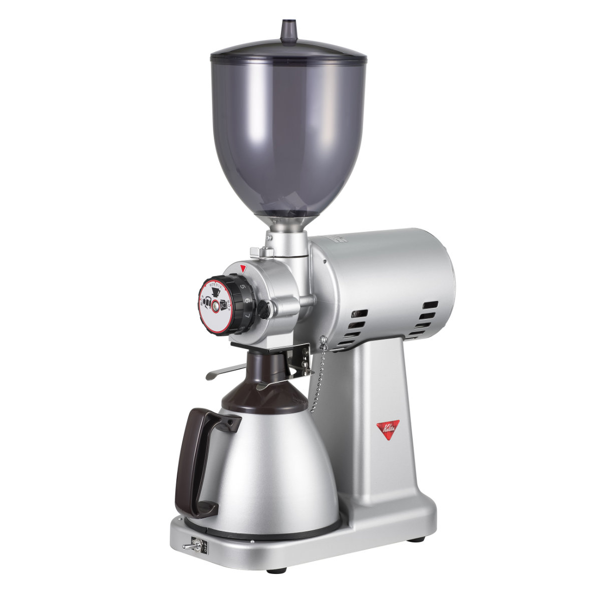 Kalita カリタ コーヒーミル ハイカット G ( 電動 日本製 コーヒー ミル 電動ミル グラインダー おしゃれ レトロ調 クラシック調 業務用 ) 【シルバー】 シルバー