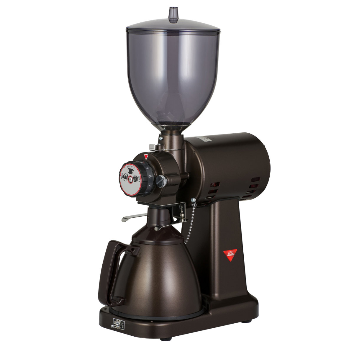 Kalita カリタ コーヒーミル ハイカット G ( 電動 日本製 コーヒー ミル 電動ミル グラインダー おしゃれ レトロ調 クラシック調 業務用 ) 【シルバー】 シルバー