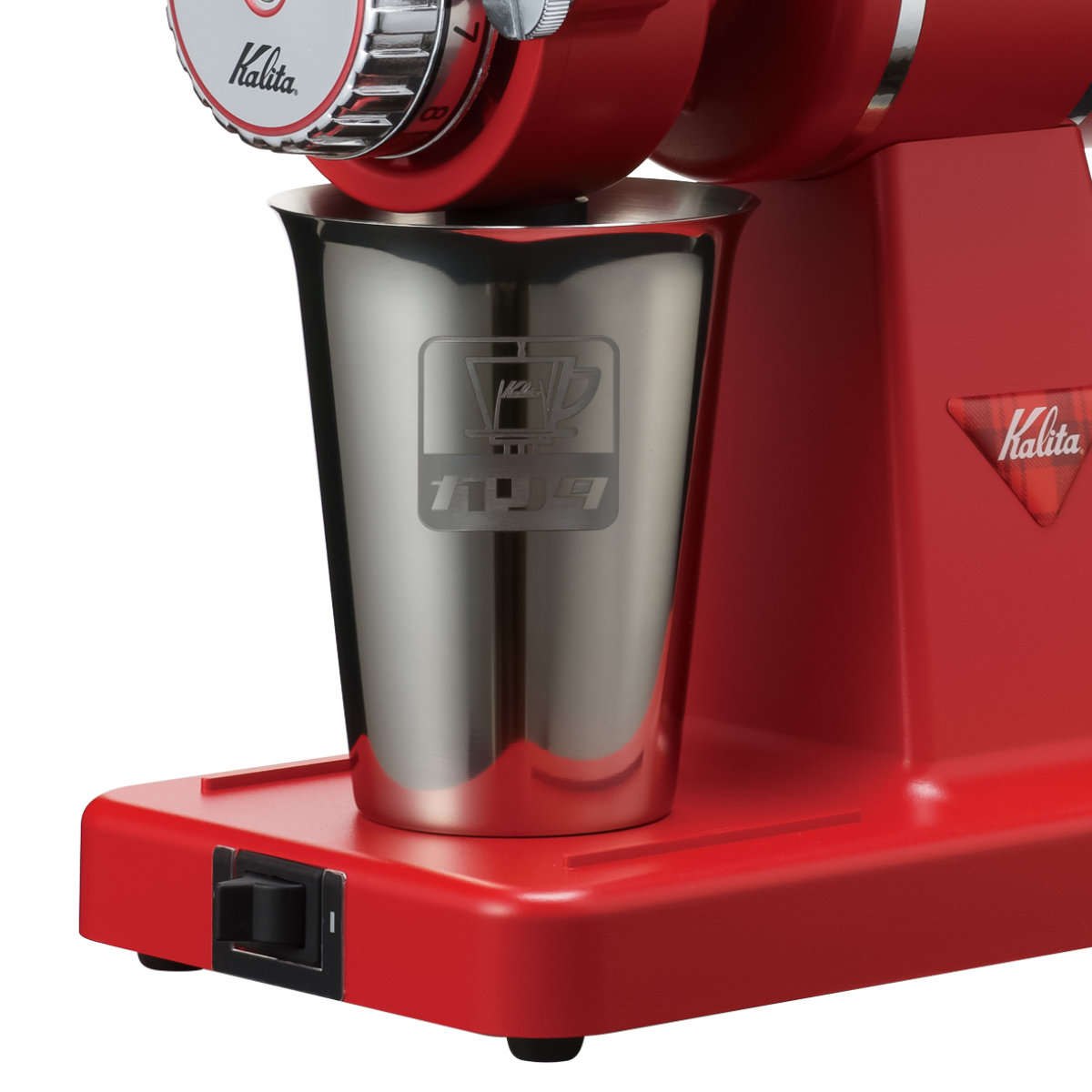 Kalita カリタ コーヒーミル ナイスカット G ( 電動 日本製 コーヒー ミル 電動ミル グラインダー おしゃれ レトロ調 クラシック調 業務用 家庭用 ) 【プレミアムブラウン】 プレミアムブラウン