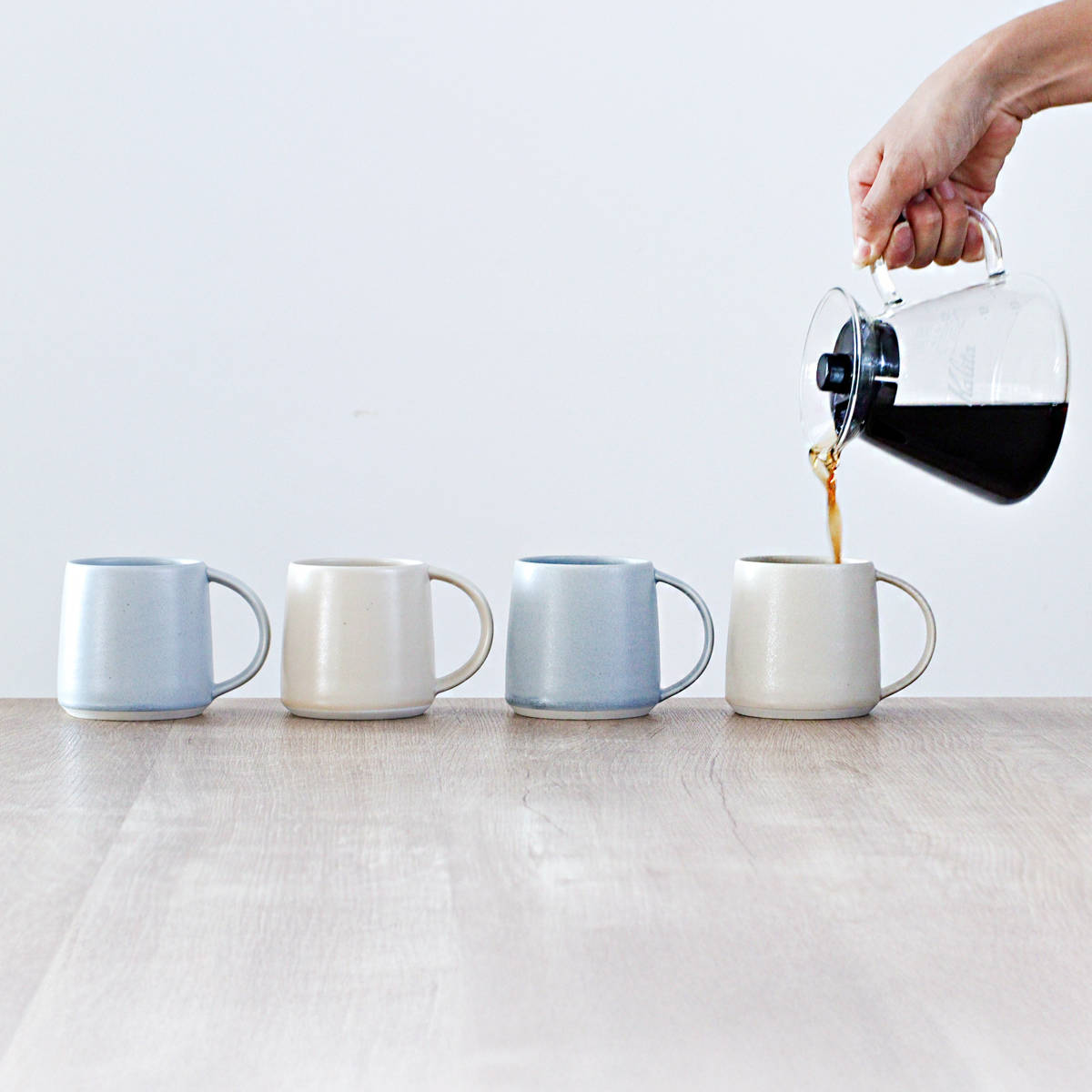 Kalita カリタ コーヒーサーバー 500ml 500 サーバー G ( 2~4人用 ガラス 耐熱ガラス 電子レンジ対応 おしゃれ シンプル コーヒー 容器 )