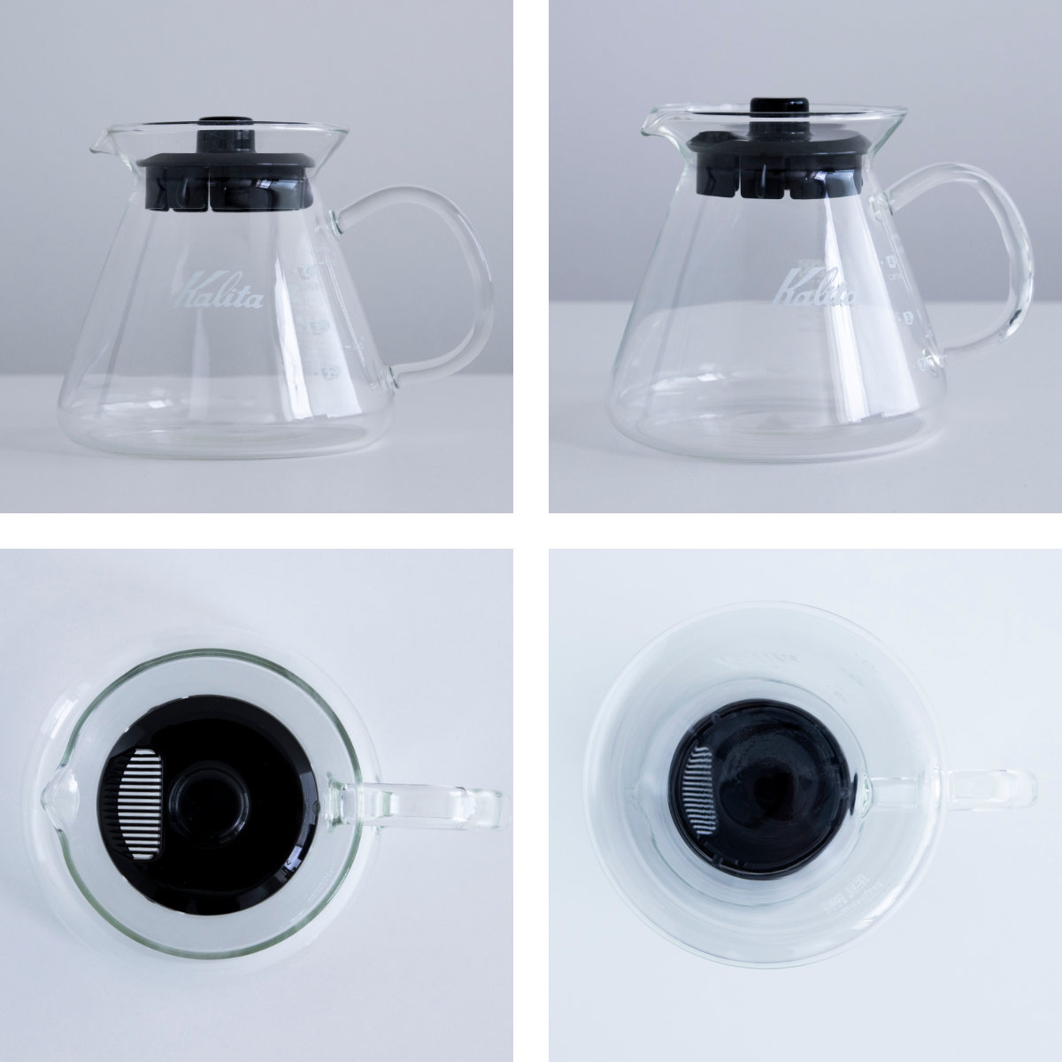 Kalita カリタ コーヒーサーバー 500ml 500 サーバー G ( 2~4人用 ガラス 耐熱ガラス 電子レンジ対応 おしゃれ シンプル コーヒー 容器 )