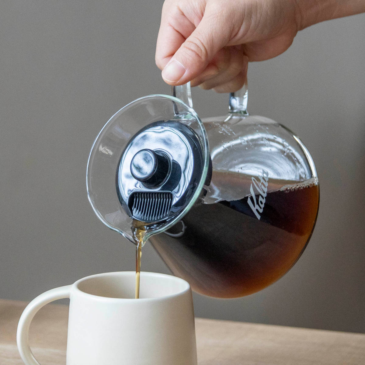 Kalita カリタ コーヒーサーバー 500ml 500 サーバー G ( 2~4人用 ガラス 耐熱ガラス 電子レンジ対応 おしゃれ シンプル コーヒー 容器 )