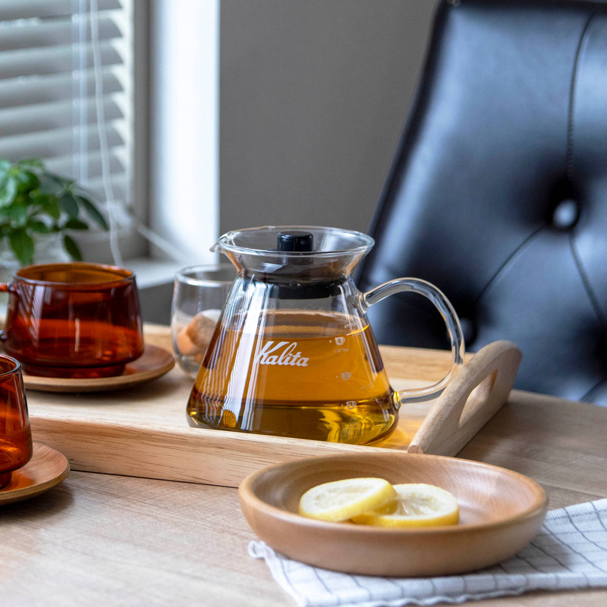 Kalita カリタ コーヒーサーバー 500ml 500 サーバー G ( 2~4人用 ガラス 耐熱ガラス 電子レンジ対応 おしゃれ シンプル コーヒー 容器 )