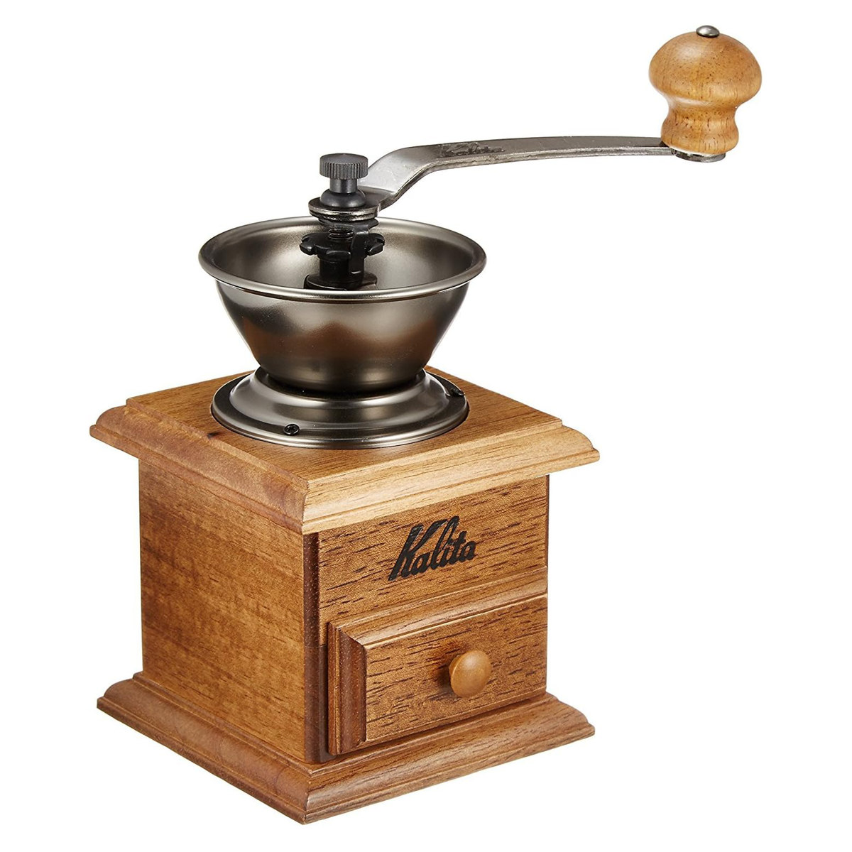 Kalita カリタ コーヒーミル ミニミル ac ( コーヒー ミル 手挽き コーヒー豆 おしゃれ レトロ クラシック 手動 ハンドコーヒーミル コーヒーグラインダー )