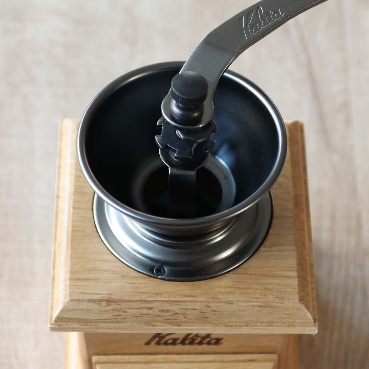Kalita カリタ コーヒーミル ミニミル ac ( コーヒー ミル 手挽き コーヒー豆 おしゃれ レトロ クラシック 手動 ハンドコーヒーミル コーヒーグラインダー )