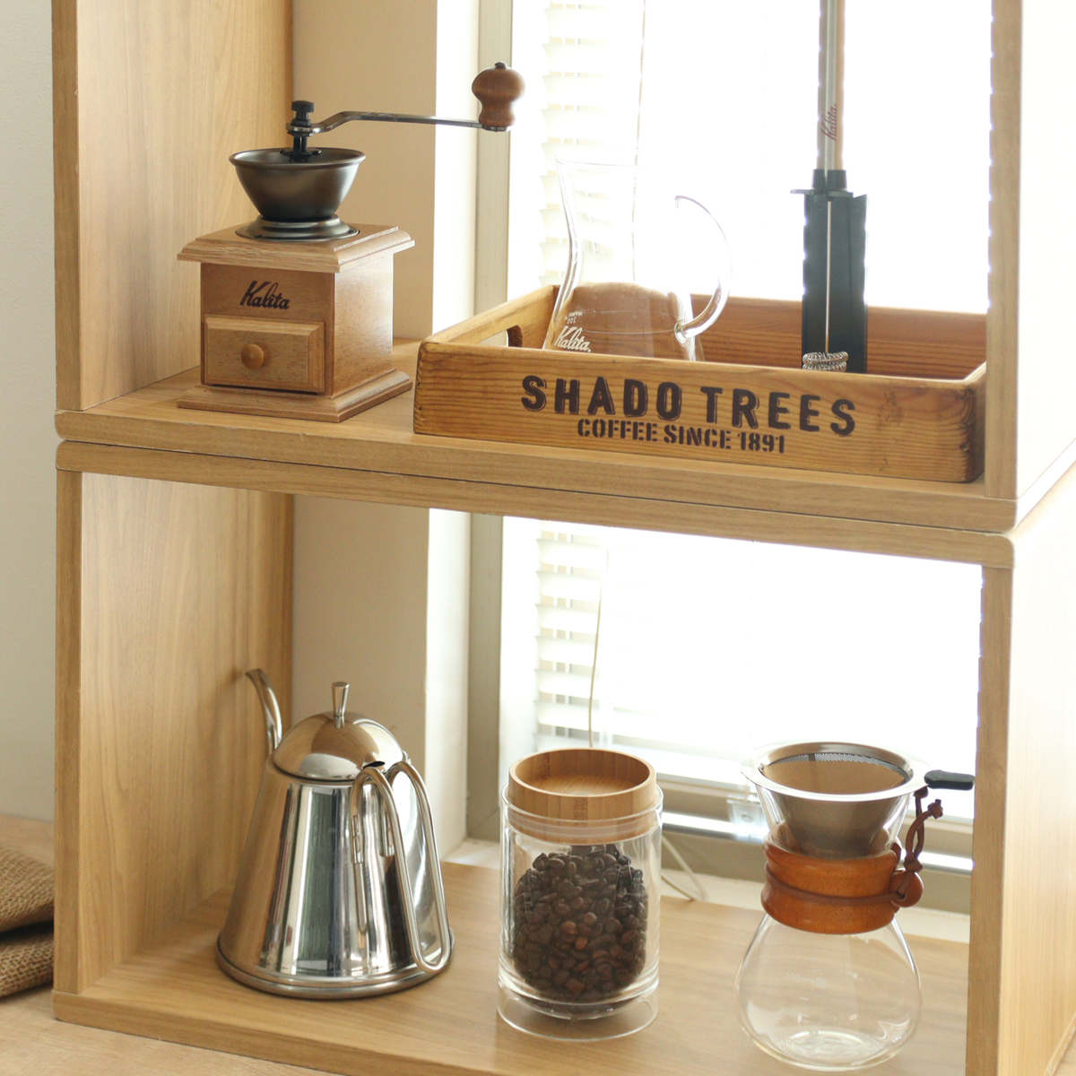 Kalita カリタ コーヒーミル ミニミル ac ( コーヒー ミル 手挽き コーヒー豆 おしゃれ レトロ クラシック 手動 ハンドコーヒーミル コーヒーグラインダー )