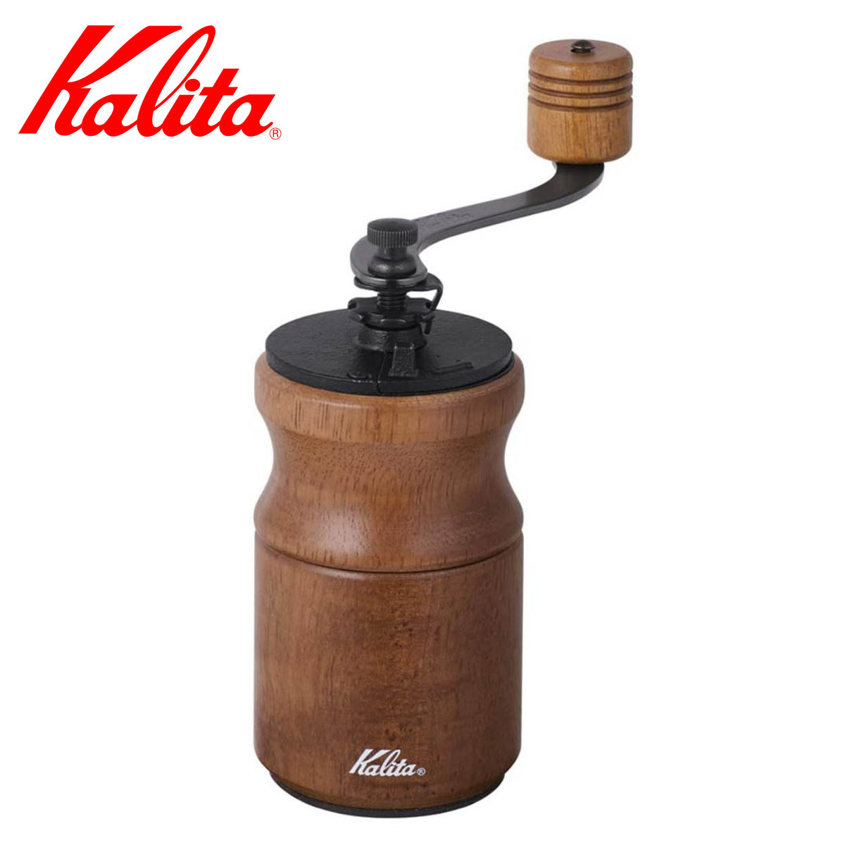 Kalita カリタ コーヒーミル KH-10BR ac （ コーヒー ミル 手挽き コーヒー豆 おしゃれ モダン スタイリッシュ 手動 ハンドコーヒーミル コーヒーグラインダー ）