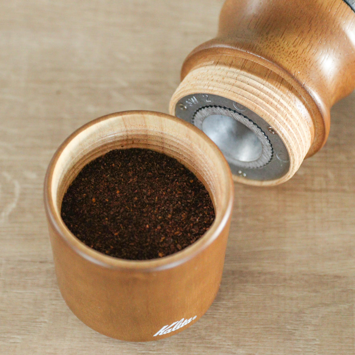 Kalita カリタ コーヒーミル KH-10BR ac ( コーヒー ミル 手挽き コーヒー豆 おしゃれ モダン スタイリッシュ 手動 ハンドコーヒーミル コーヒーグラインダー )