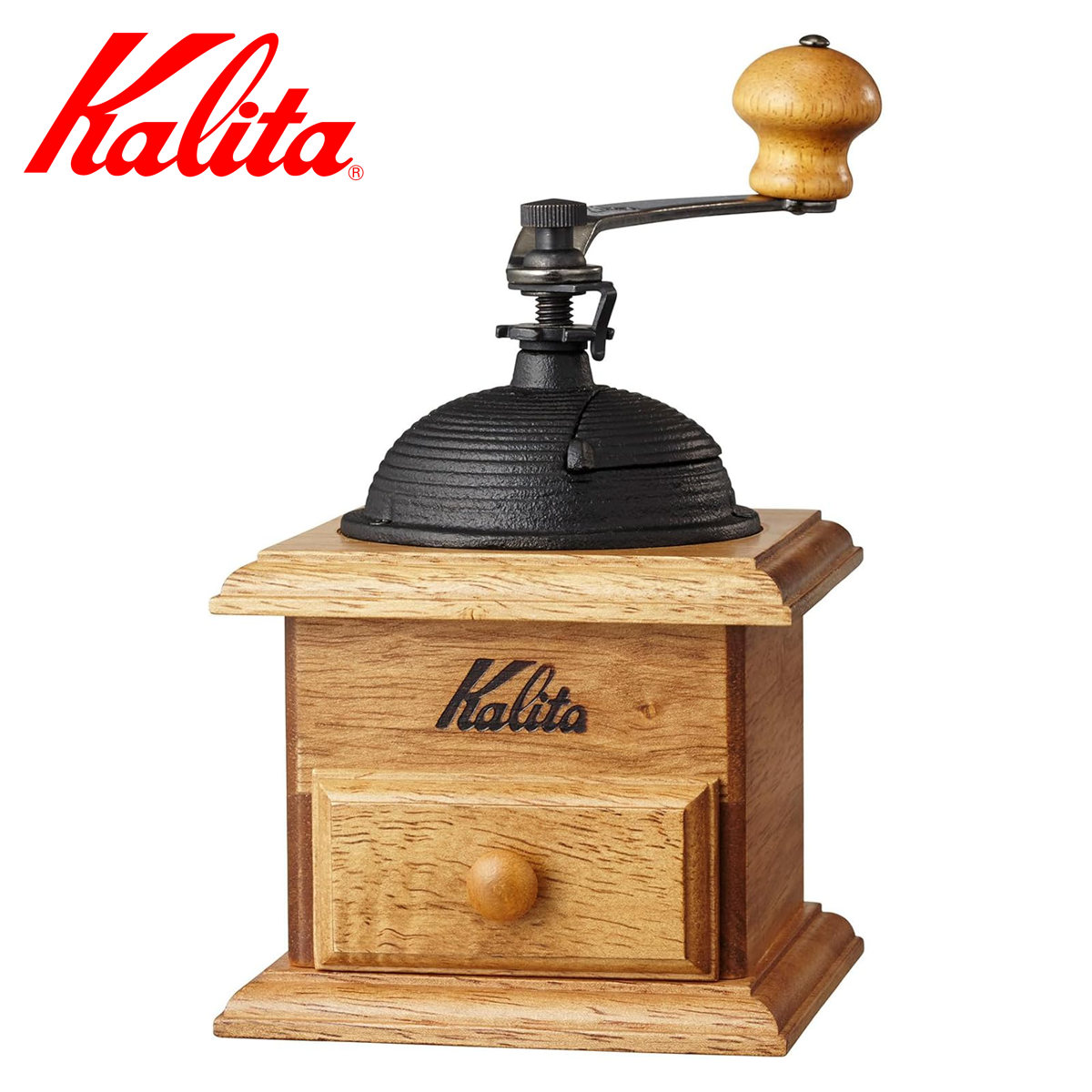 Kalita カリタ コーヒーミル ドームミル ac （ 手挽き 手動 コーヒー コーヒー豆 ミル おしゃれ レトロ クラシック ）