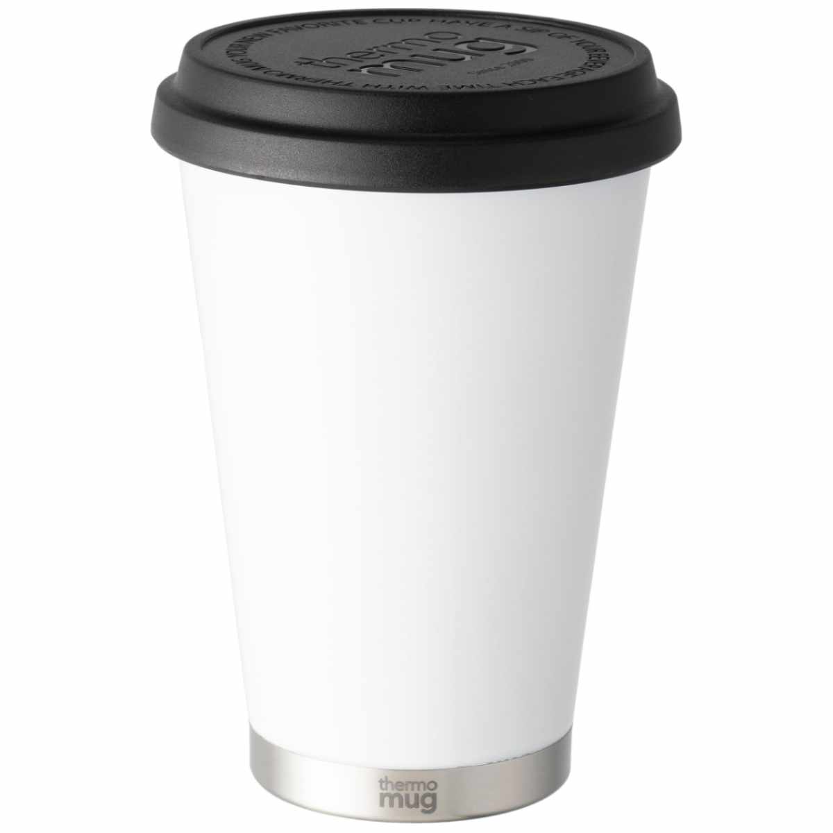 タンブラー フタ付き 300ml thermo mug モバイルタンブラー ステンレス ( ステンレスタンブラー コップ カップ 真空二重構造 保冷 保温 ステンレス製 コーヒー 紅茶 珈琲 シンプル おしゃれ ) 【アイボリー】 アイボリー