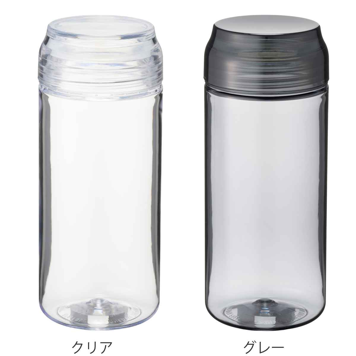 水筒 420ml ALLDAY LIGHT thermo mug ( 食洗機対応 直飲み ボトル クリアボトル 透明 コンパクト おしゃれ 食洗機OK 直のみ タンブラー マイボトル ウォーターボトル 軽い 軽量 クリア 大人 ) 【グレー】 グレー