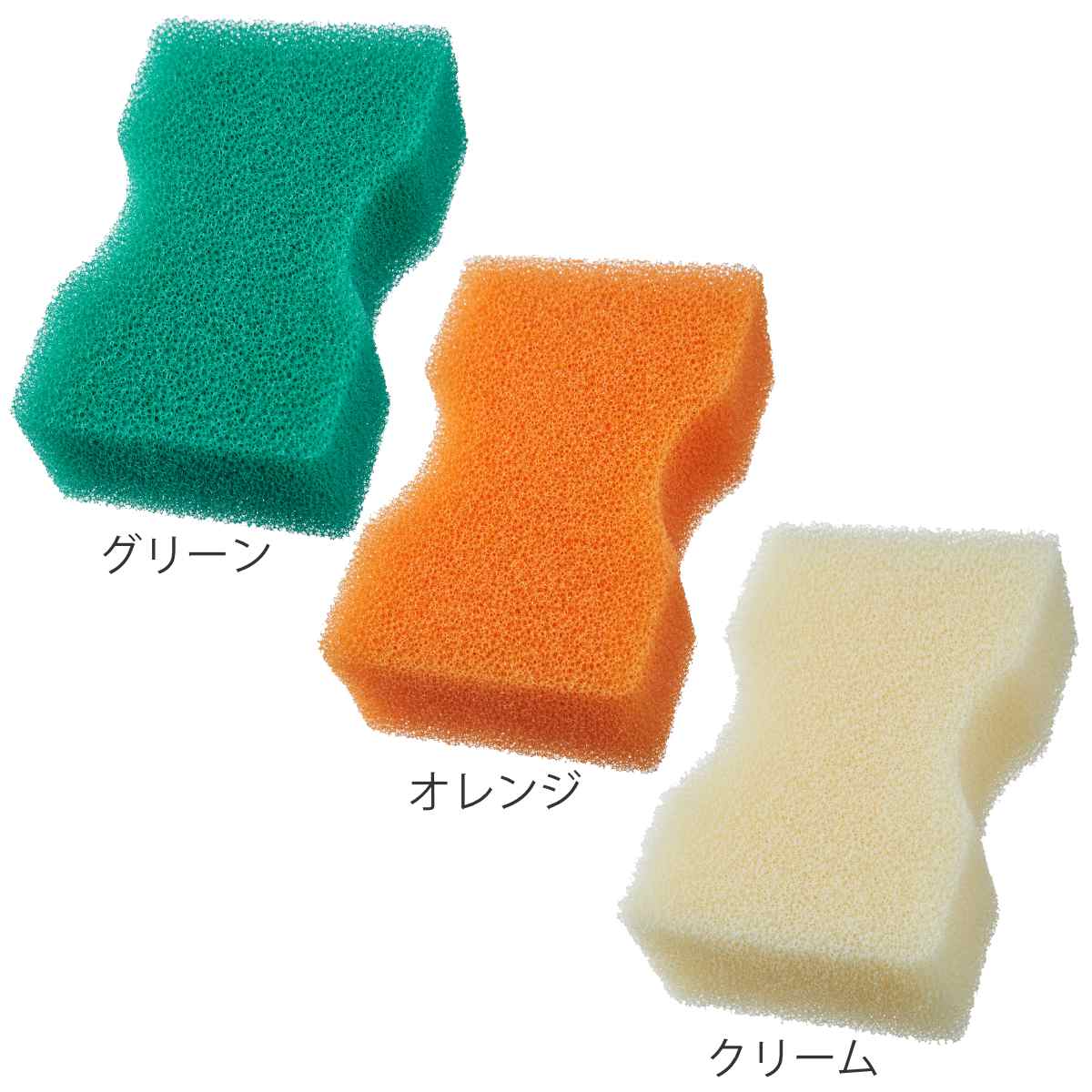 亀の子束子西尾商店 バススポンジ 大判 Do バス洗い 亀の子スポンジ ( 亀の子タワシ 浴室掃除 スポンジ ポリウレタン 水切れがいい 銀イオン 抗菌 大きめ 高品質 プレゼント 掃除用品 掃除グッズ ) 【オレンジ】 オレンジ
