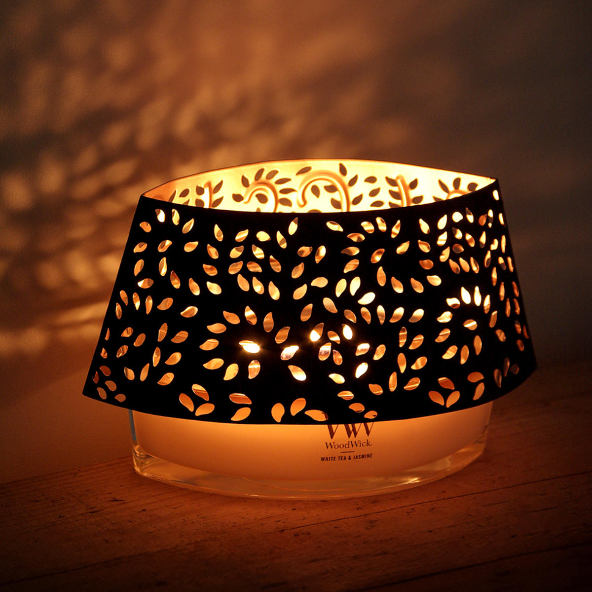 アロマキャンドル ウッドウィック WoodWick ハースウィック シェード ( WoodWick専用 鉄製 ギフト おしゃれ パチパチ 心地よい音 トリロジーハースウィック 暖炉 揺らめく 鉄製シェード )