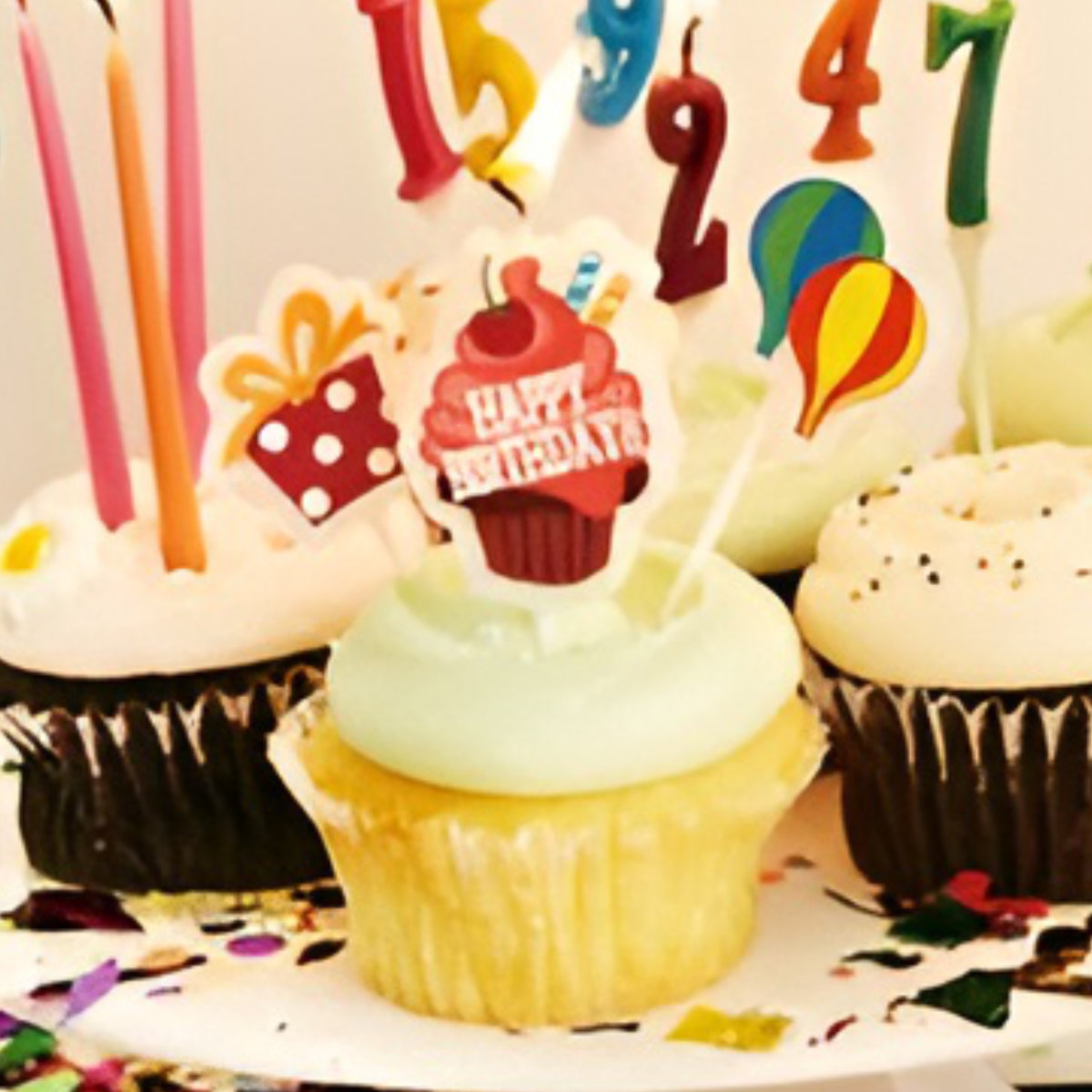 キャンドル ケーキピックキャンドル ( ケーキキャンドル ローソク ロウソク ろうそく ピック ケーキ用 誕生日ケーキ バースデーケーキ 記念日 蝋燭 バースデー )