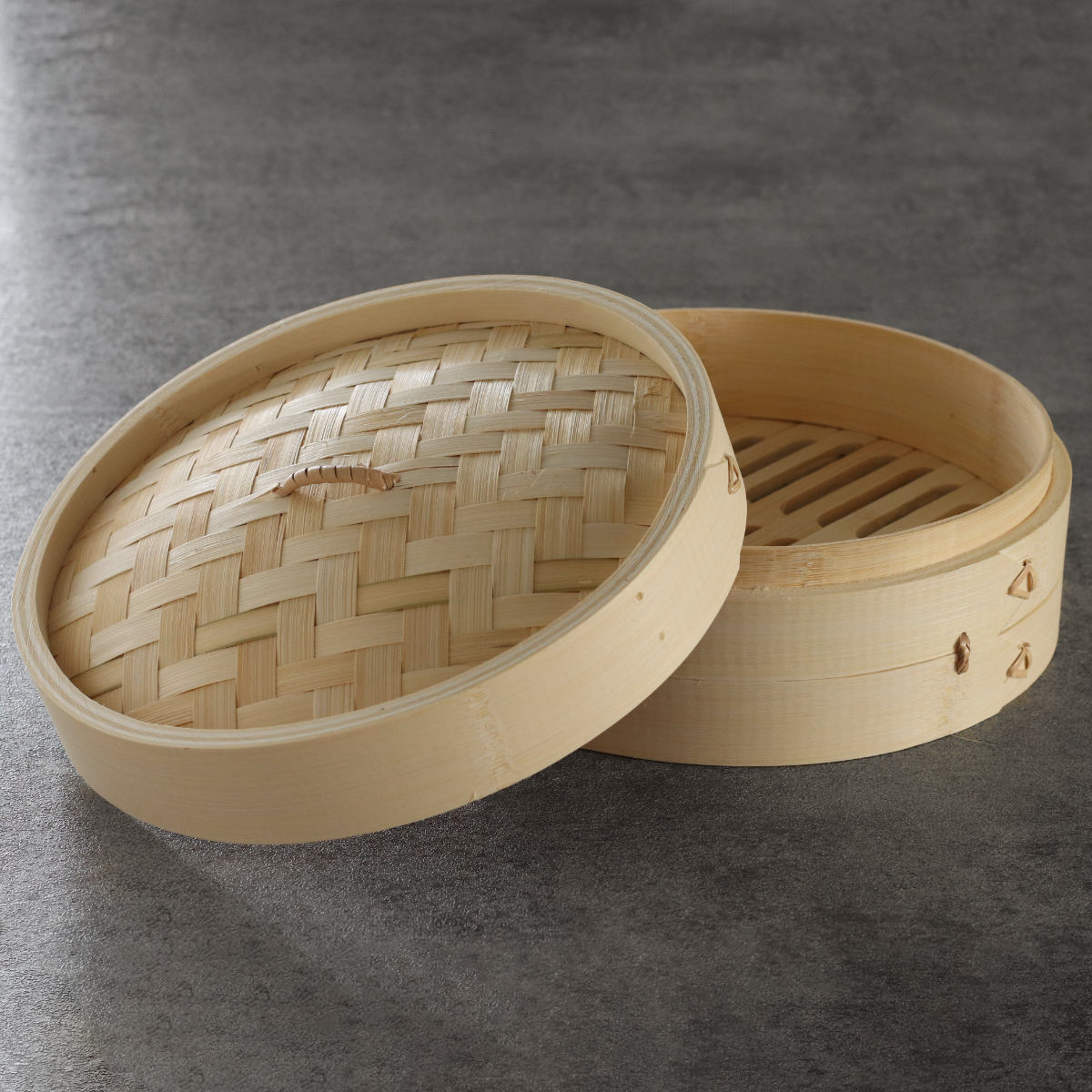 せいろ+鍋セット 24cm用 ( セイロ 鍋付き 鍋 セット 蒸し器 ガス火対応 IH対応 蒸籠 竹 蒸し鍋 24cm 中華蒸篭 中華蒸籠 点心 飲茶 小籠包 焼売 肉まん シュウマイ ステンレス鍋 調理鍋 万能鍋 両手鍋 )