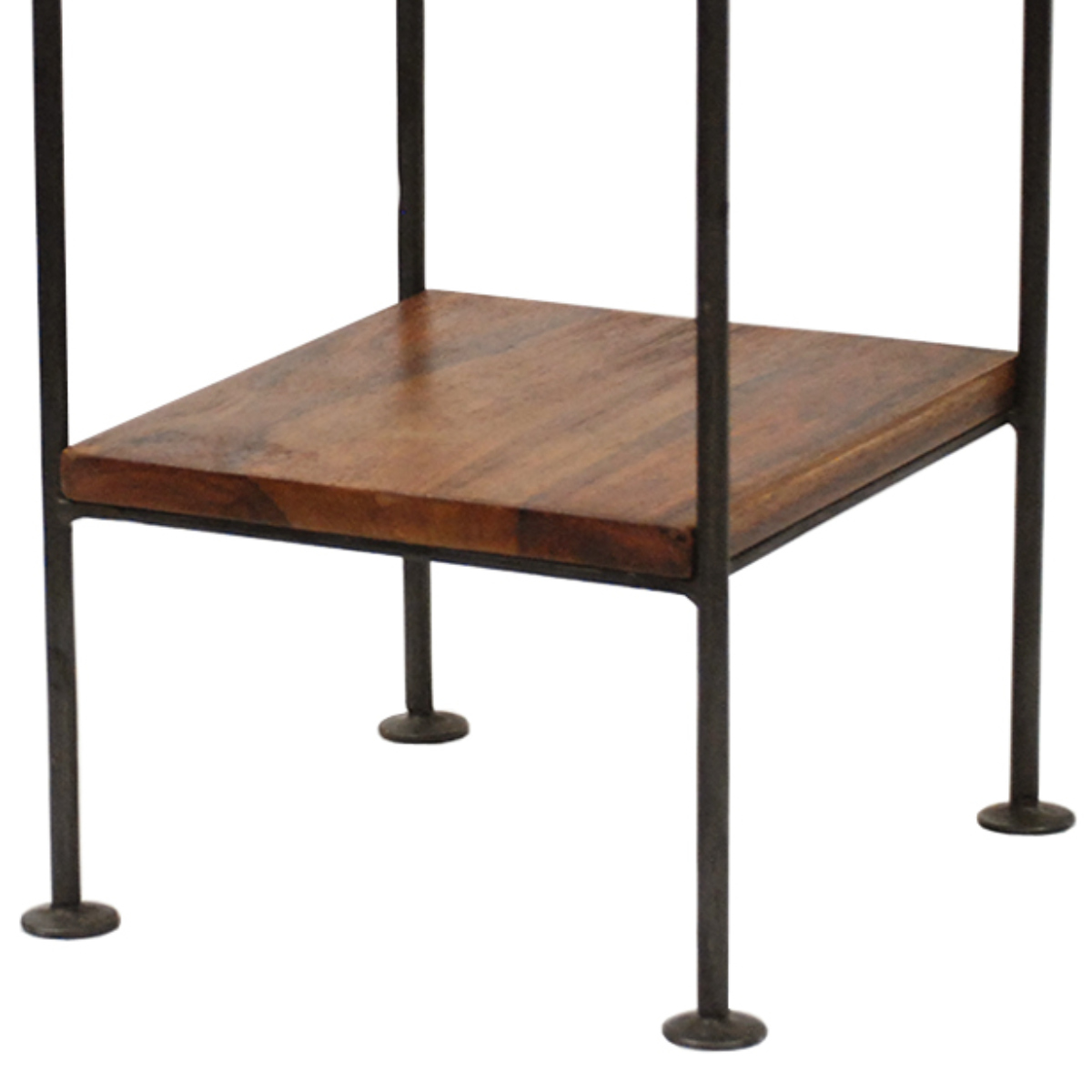 dショッピング |サイドテーブル 幅25cm 木製 ラック アイアン