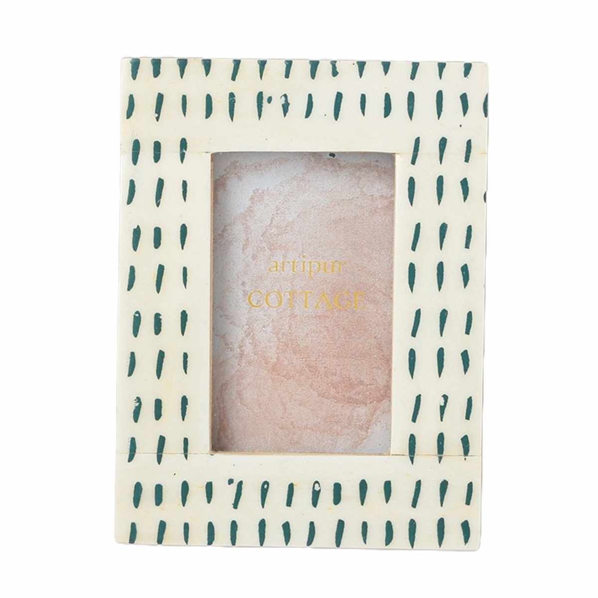 フォトフレーム ボーンミニフレーム S 名刺 チェキ キャメルボーン ( 写真立て フォトスタンド 写真 フレーム ミニ 小さめ インスタントカメラ ポップ インテリア 韓国 カラフル アクセント 壁掛け 縦 横 ニッチ 玄関 トイレ ) 【オレンジ】 オレンジ