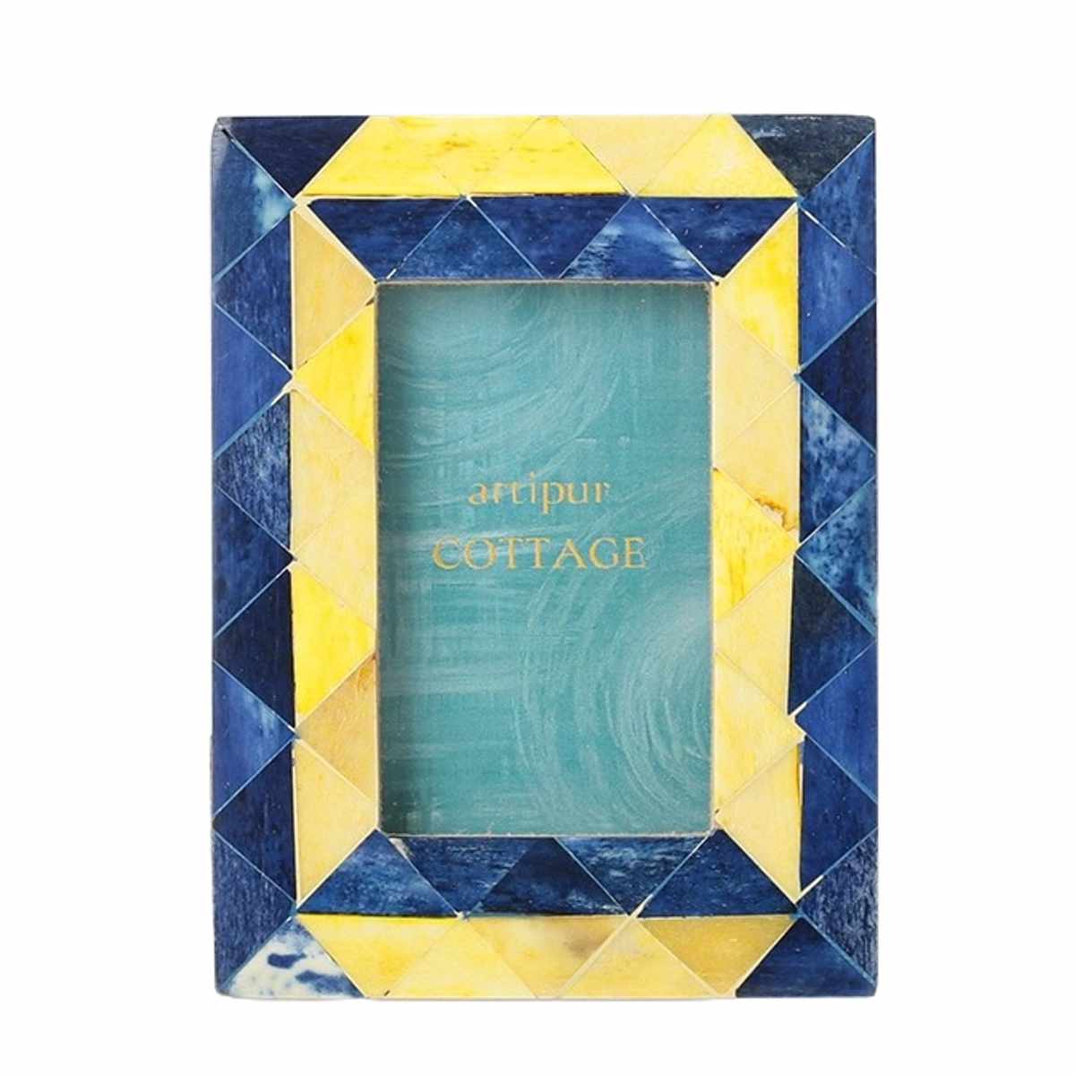 フォトフレーム ボーンミニフレーム S 名刺 チェキ キャメルボーン ( 写真立て フォトスタンド 写真 フレーム ミニ 小さめ インスタントカメラ ポップ インテリア 韓国 カラフル アクセント 壁掛け 縦 横 ニッチ 玄関 トイレ ) 【オレンジ】 オレンジ