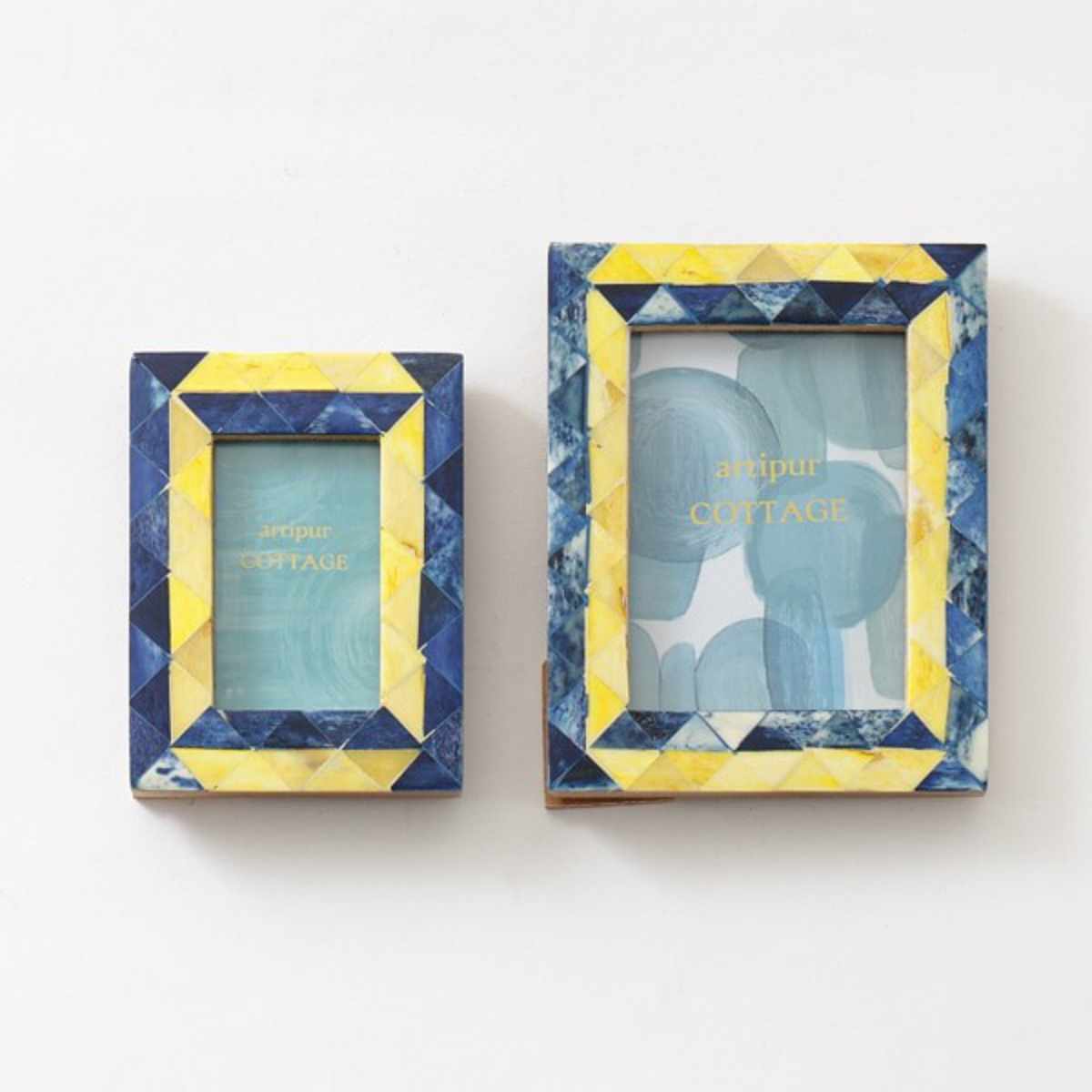 フォトフレーム ボーンミニフレーム L 名刺 チェキ キャメルボーン ( 写真立て フォトスタンド 写真 ミニ 小さめ インスタントカメラ ポップ トレカフレーム トレカ インテリア 韓国 カラフル アクセント 壁掛け 縦 横 ) 【ミックス】 ミックス