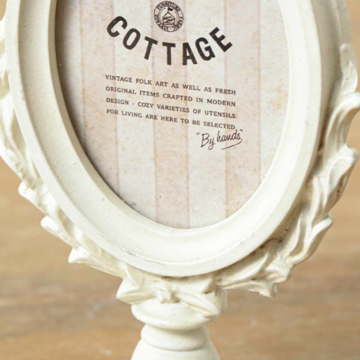 フォトフレーム フォトスタンド オーバル レジン ( 写真立て 写真 フレーム ミニ 小さめ 楕円形 アンティーク調 幅9.5cm ウエディングフォト 置き型 ウェルカムスペース ディスプレイ 写真フレーム 写真入れ ウエディング ) 【ゴールド】 ゴールド