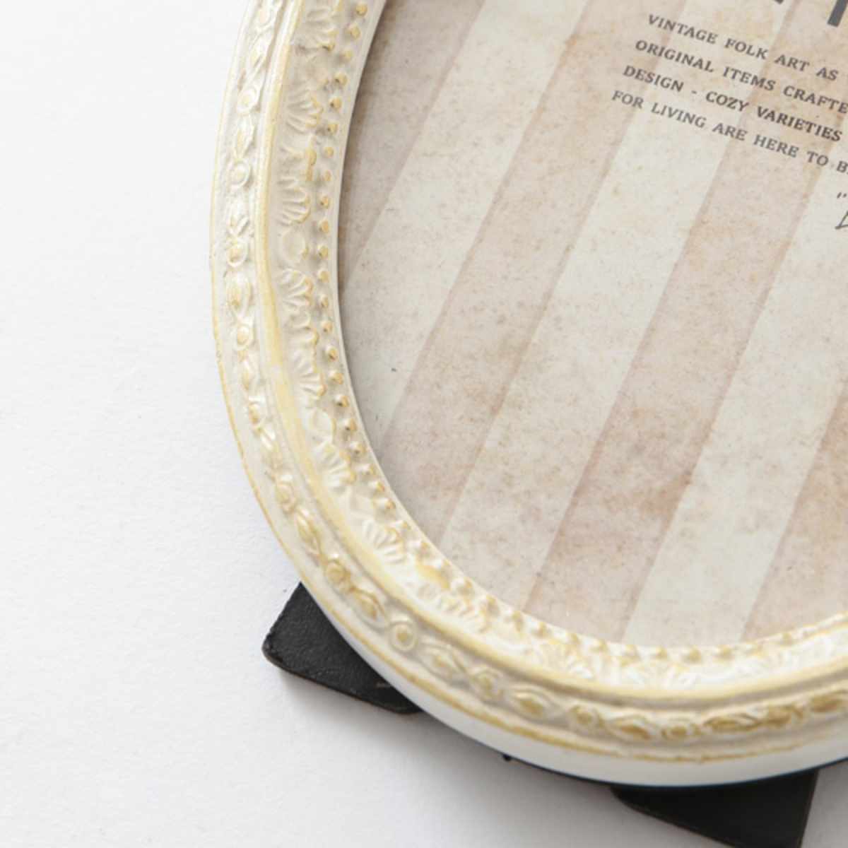 フォトフレーム オーバルリボンフォトフレーム レジン ( 写真立て 写真 フレーム 楕円形 アンティーク調 ウエディングフォト 置き型 幅12cm リボン 壁掛け ウェルカムスペース ディスプレイ 写真フレーム 写真入れ ウエディング ) 【ゴールド】 ゴールド