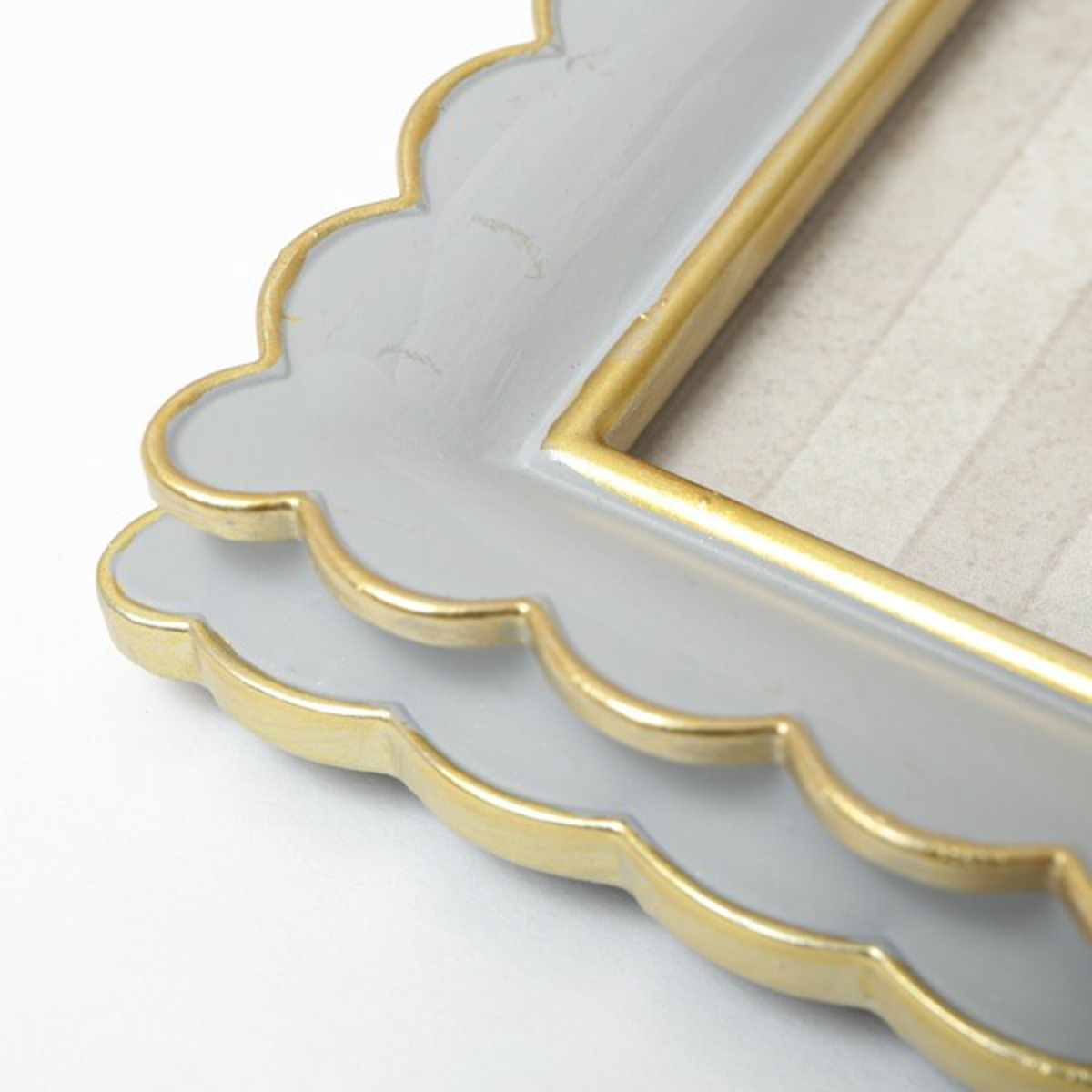 フォトフレーム スクエア波形フォトフレーム スクエア レジン ( 写真立て フォトスタンド 写真 フレーム ミニ 小さめ ましかく 正方形 幅15cm かわいい アンティーク調 ましかくプリント 壁掛け 置き型 ウエディングフォト ) 【ピンク】 ピンク