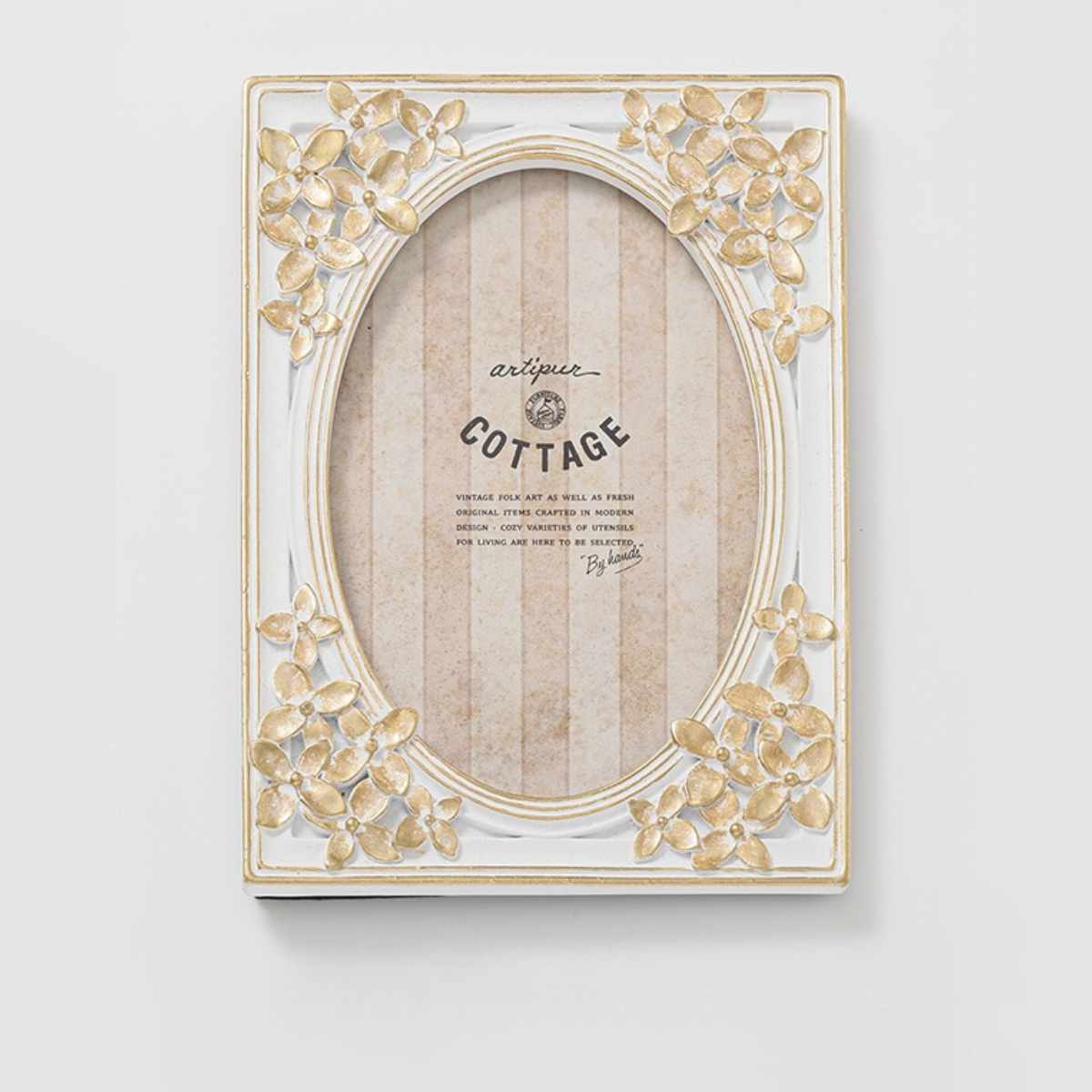 フォトフレーム フラワーフォトフレーム レジン ( 写真立て フォトスタンド 写真 フレーム L判 標準プリントサイズ はがきサイズ KG判 小花 花 アンティーク調 ウエディングフォト 壁掛け 置き型 縦 横 ピクチャーフレーム ) 【ホワイト】 ホワイト