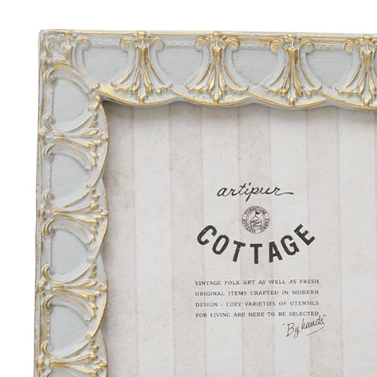 フォトフレーム S スクエア レジン ( 写真立て フォトスタンド 写真 フレーム ポストカード ましかく 正方形 幅14cm アンティーク調 ウエディングフォト ましかくプリント 壁掛け 置き型 ウェルカムスペース ピクチャーフレーム ) 【グレー】 グレー