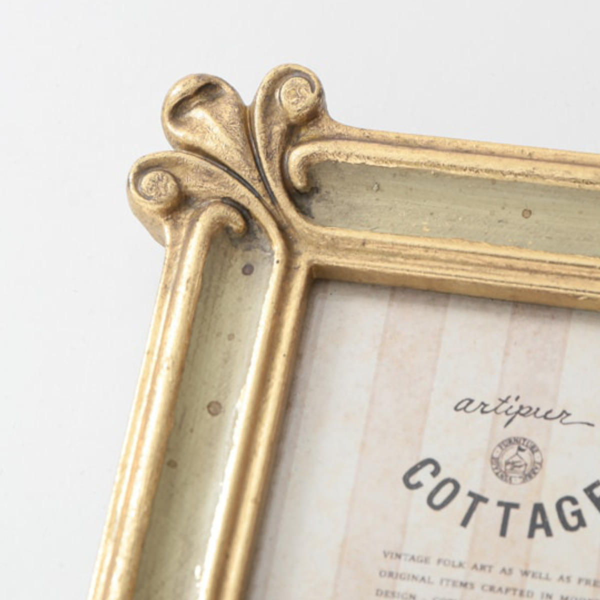 フォトフレーム スクエアミニフレーム レジン ( 写真立て フォトスタンド 写真 フレーム ミニ 小さめ ましかく 正方形 幅12.5cm アンティーク調 ウエディングフォト ましかくプリント 壁掛け 置き型 ウェルカムスペース ) 【グリーン】 グリーン