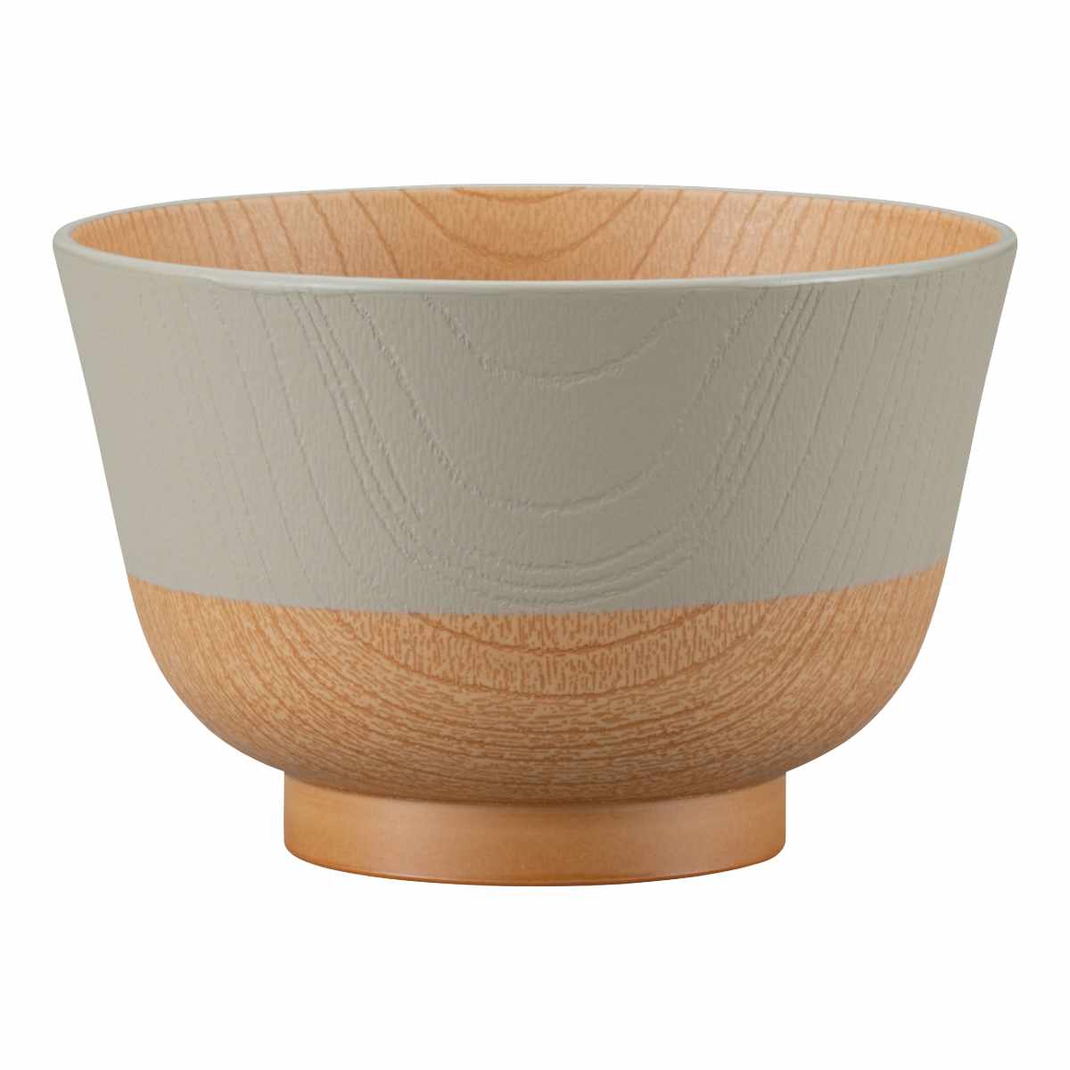 茶碗 330ml やさしい彩り 抗菌 汁椀 同色5個セット ( 日本製 電子レンジ対応 食洗機対応 お椀 椀 味噌汁碗 おしゃれ かわいい 抗菌加工 スープ 味噌汁 木目調 軽い 割れにくい 子ども 介護 ) 【ウグイス】 ウグイス