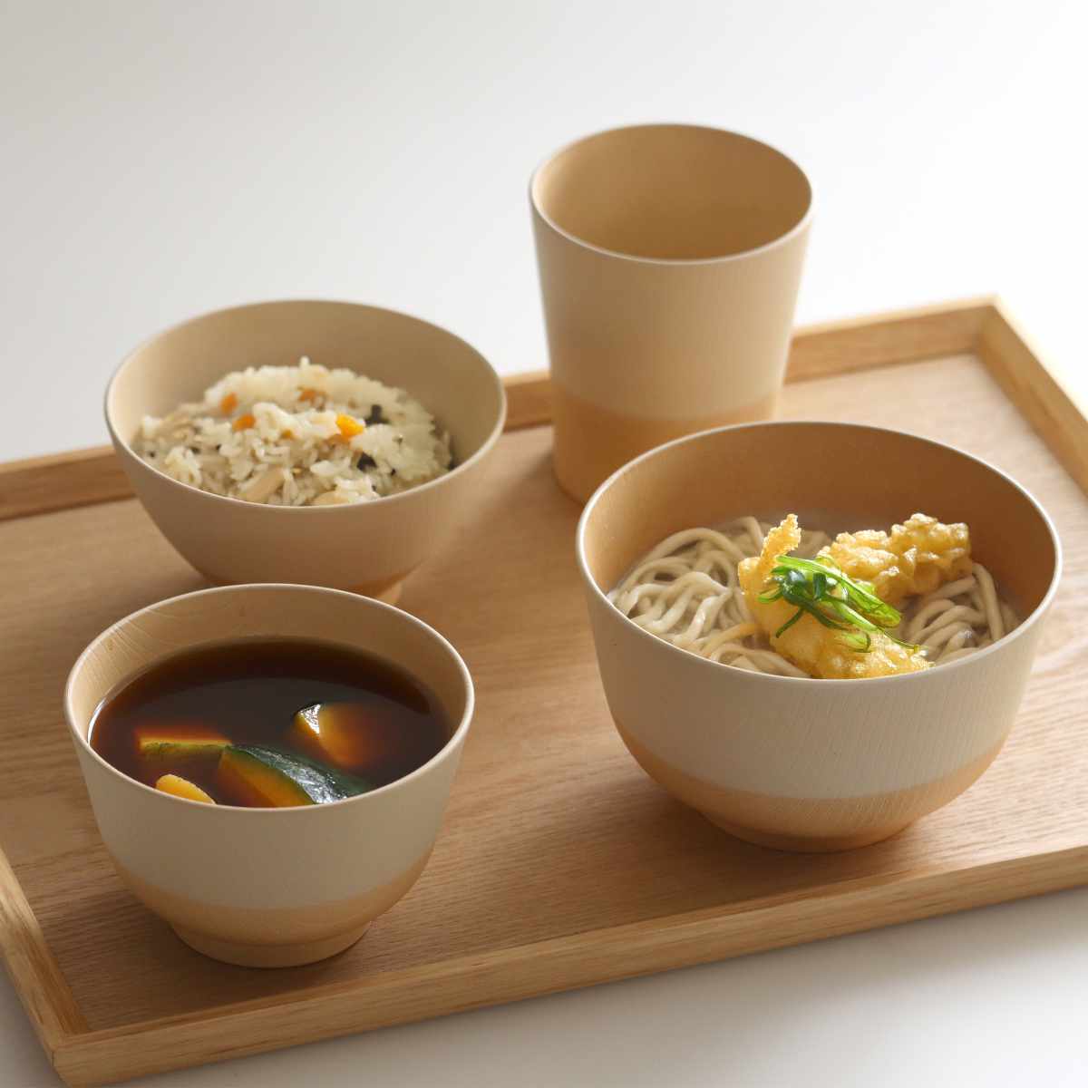 茶碗 330ml やさしい彩り 抗菌 汁椀 同色5個セット ( 日本製 電子レンジ対応 食洗機対応 お椀 椀 味噌汁碗 おしゃれ かわいい 抗菌加工 スープ 味噌汁 木目調 軽い 割れにくい 子ども 介護 ) 【ウグイス】 ウグイス